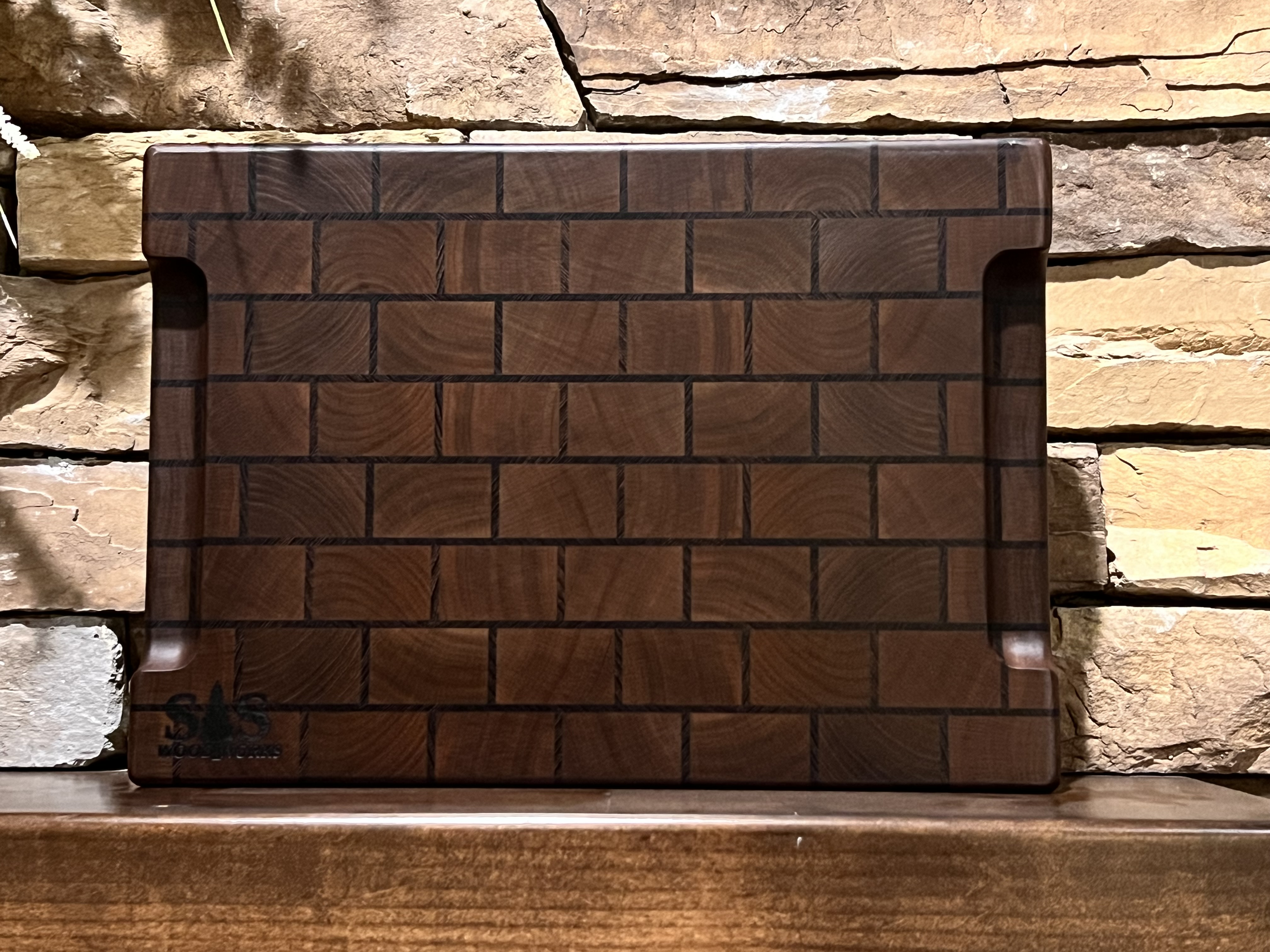 Brick Style End Grain Cutting Board