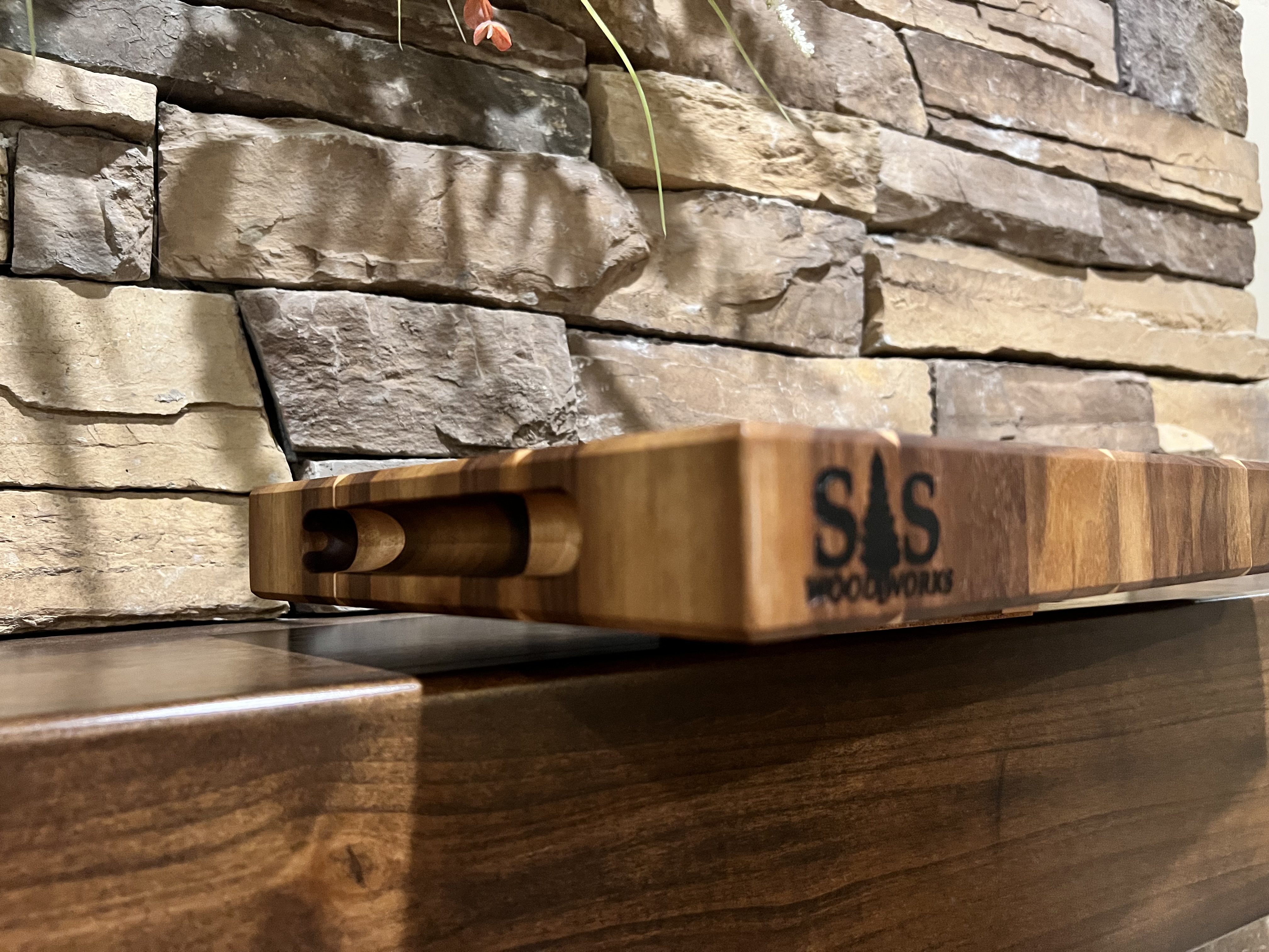 End Grain Diamond Cutting Board