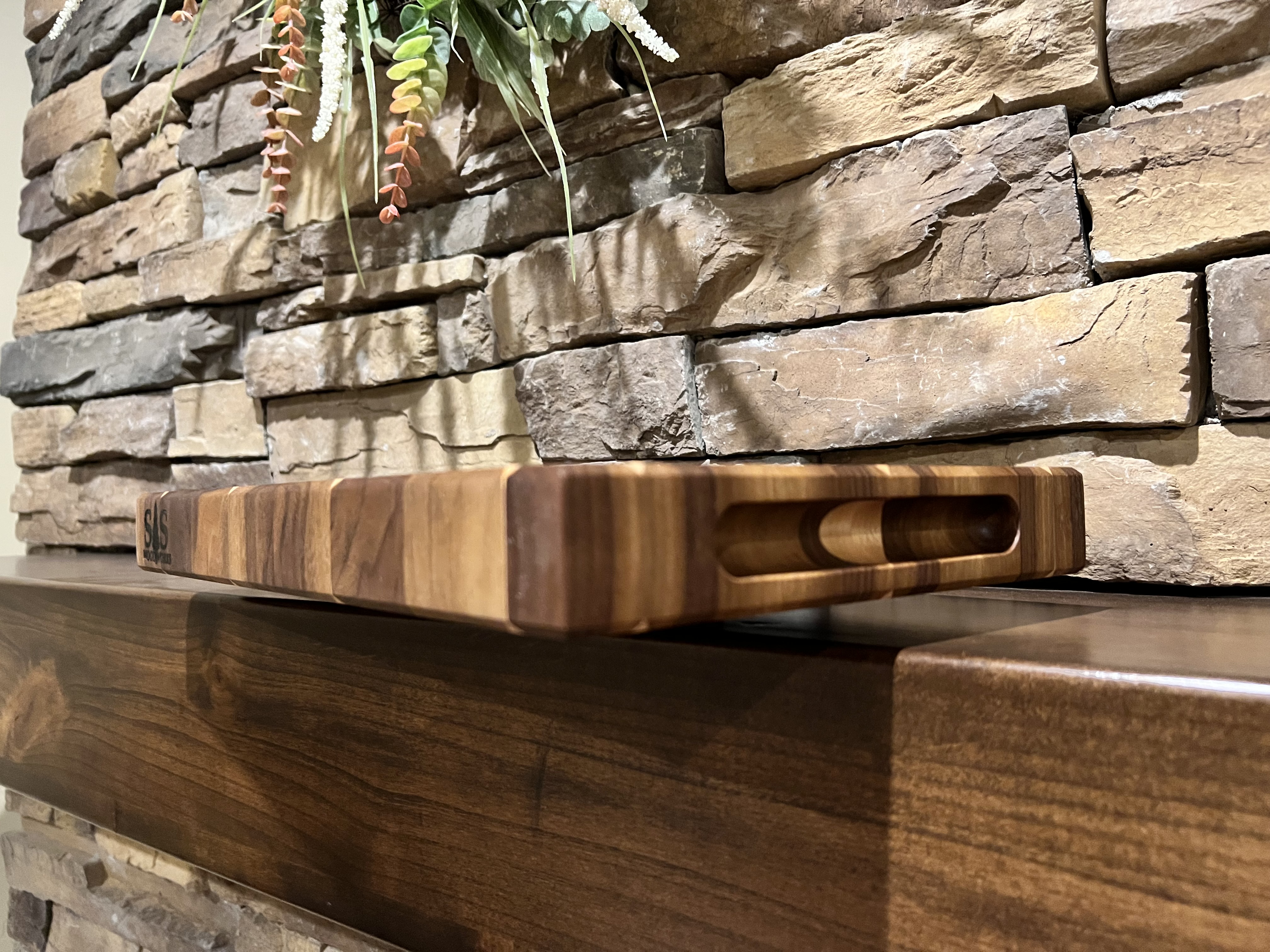 End Grain Diamond Cutting Board