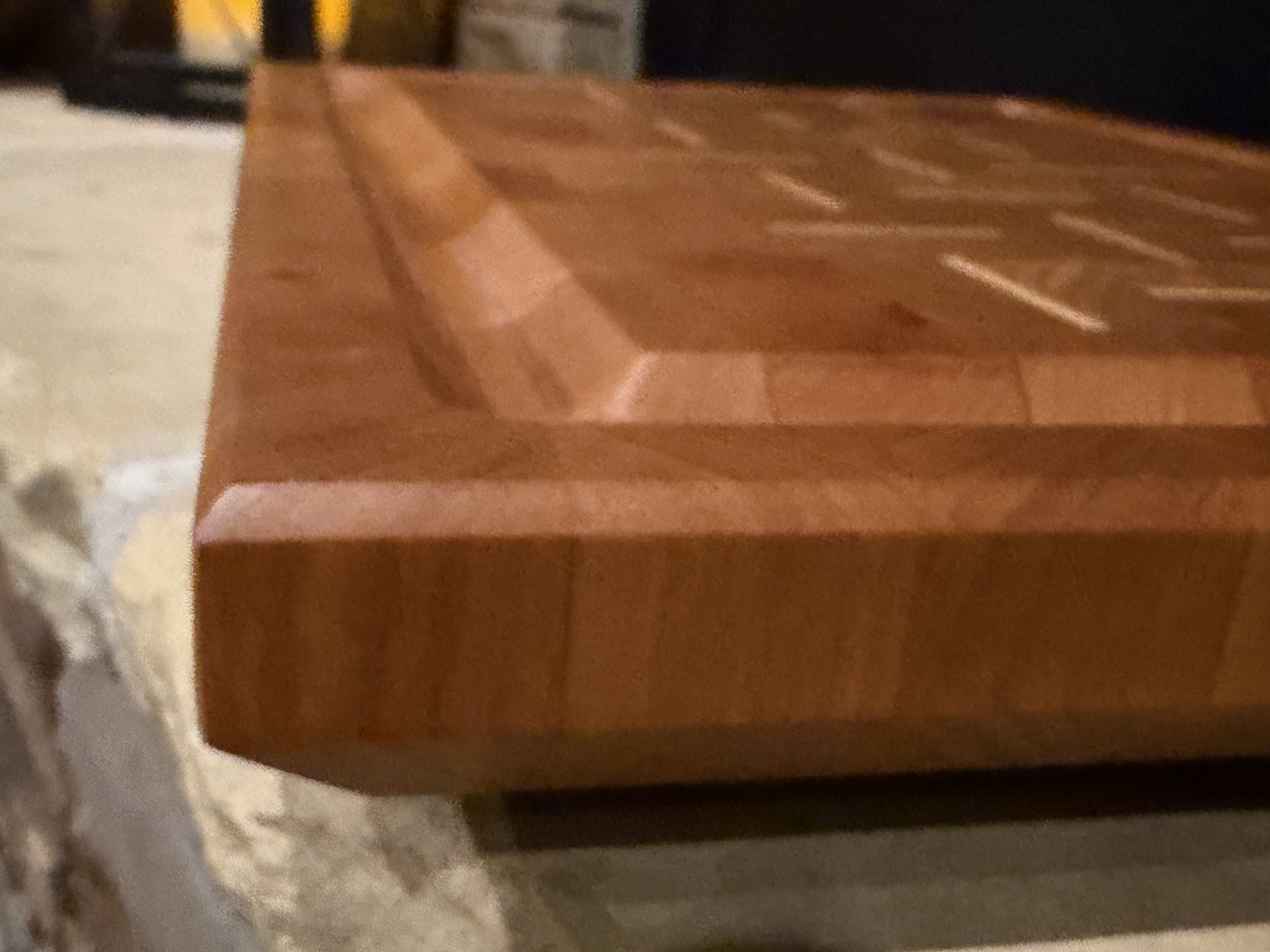 End-grain Basket Weave-Style Cutting Board