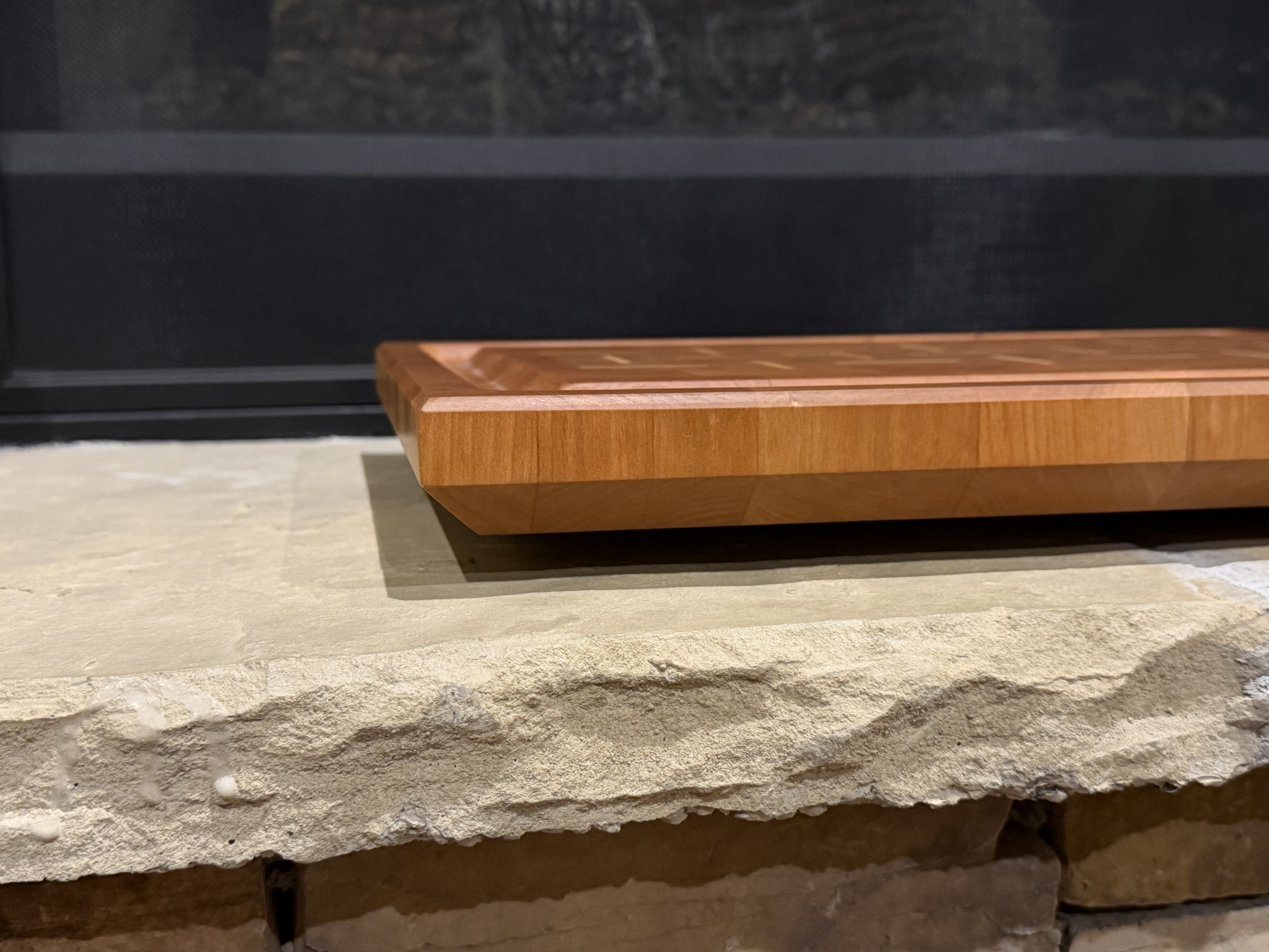 End-grain Basket Weave-Style Cutting Board