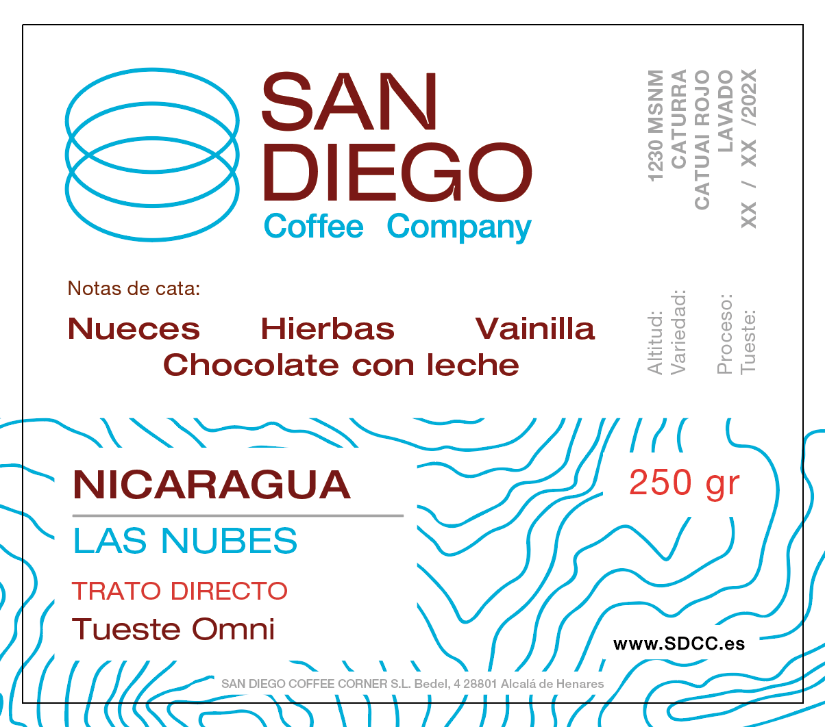 NICARAGUA - LAS NUBES  - LAVADO - OMNI