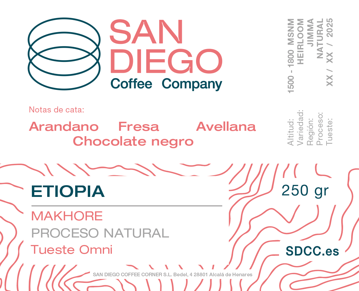 ETIOPIA - MAKHORE  - NATURAL - OMNI