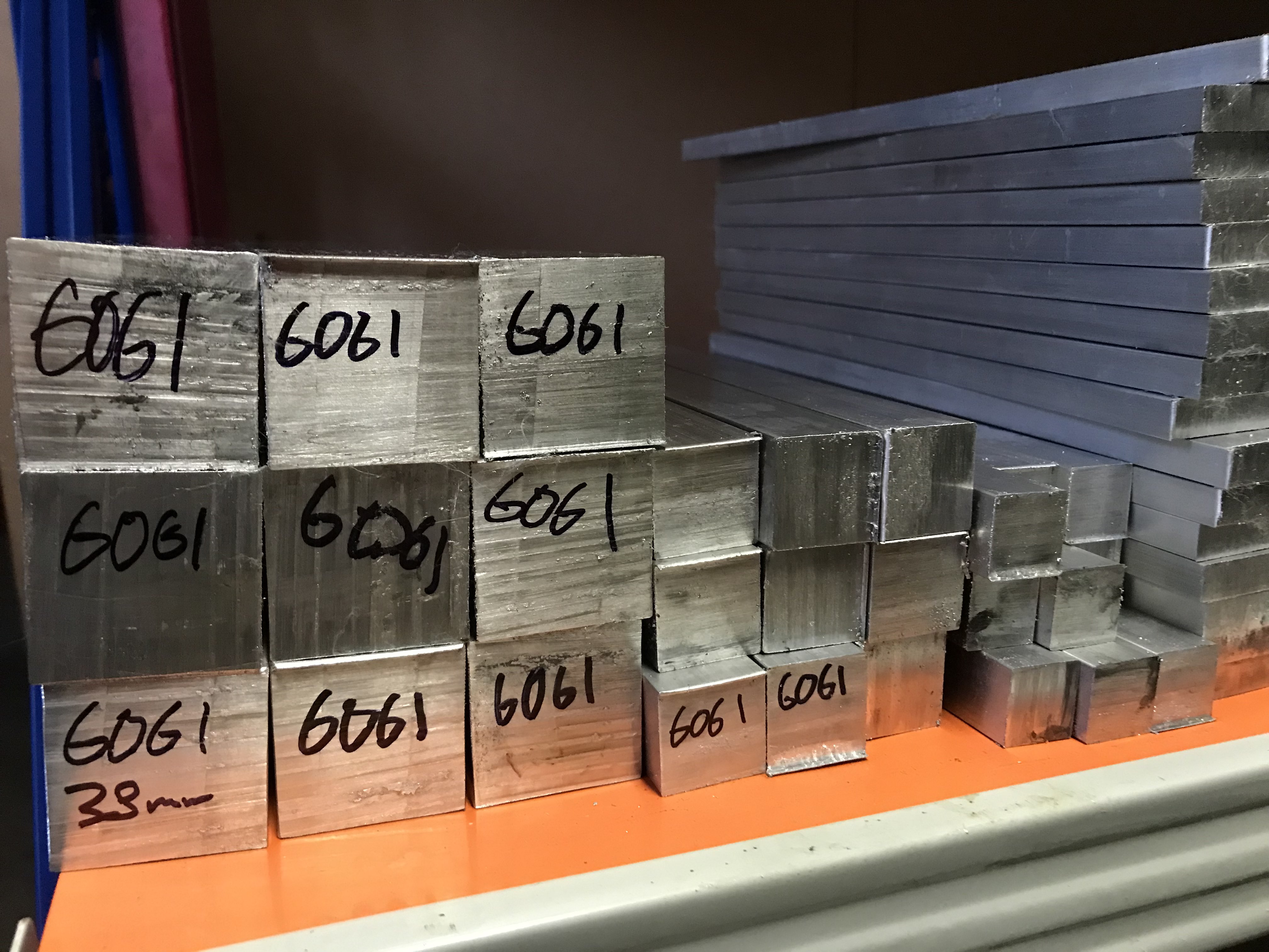 Aluminum Solid Square