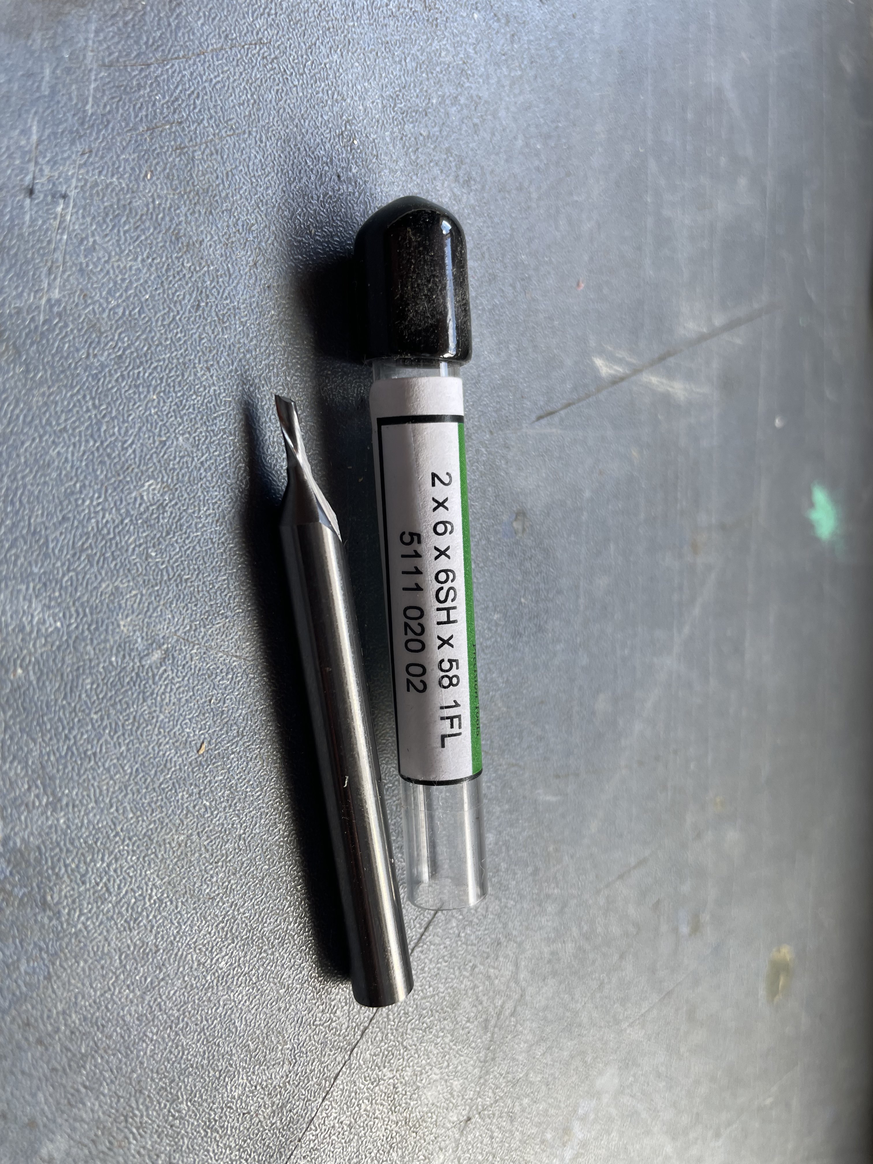 1 Flute 2mm End Mill
