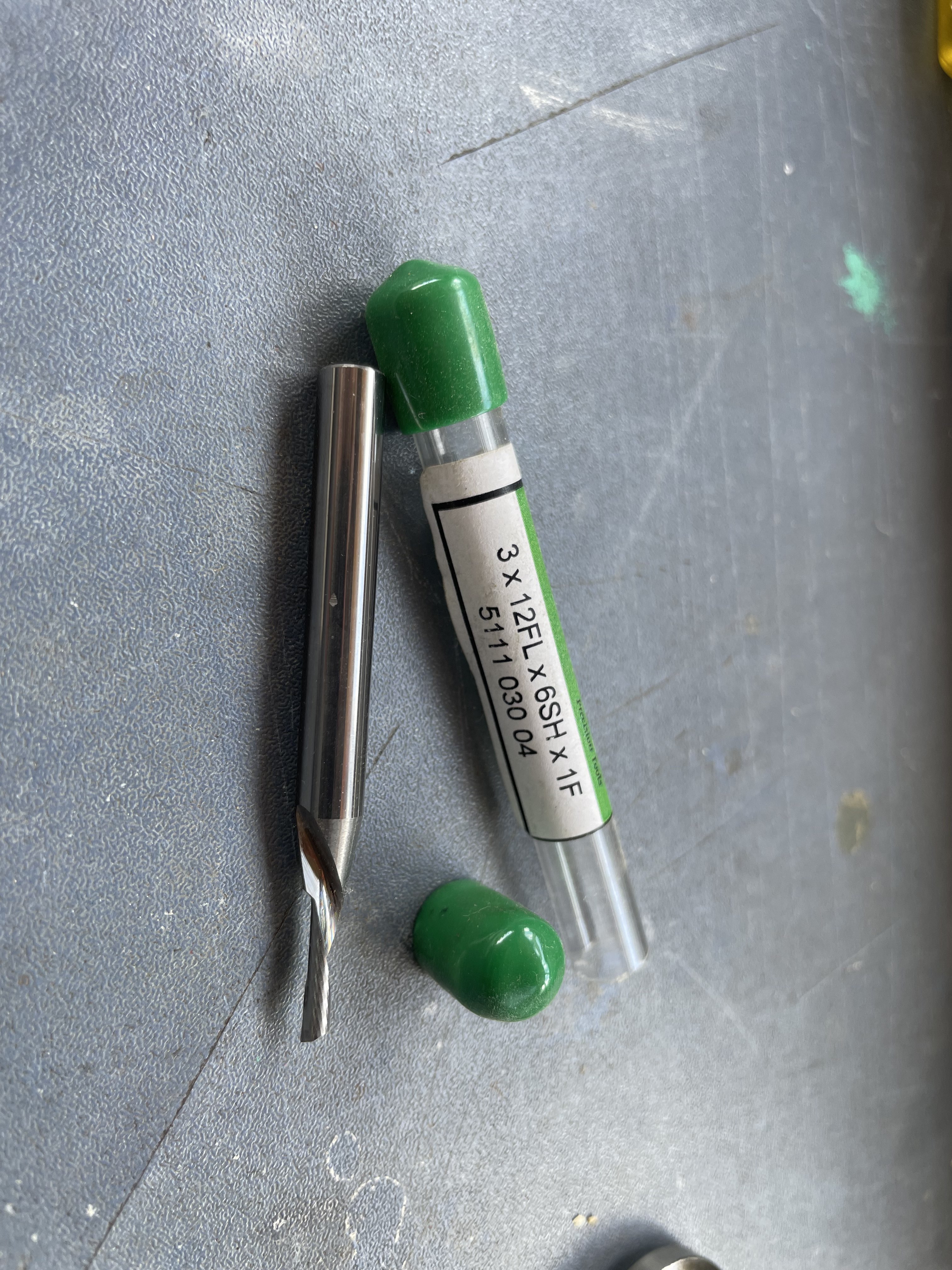 3mm 1 Flute End Mill