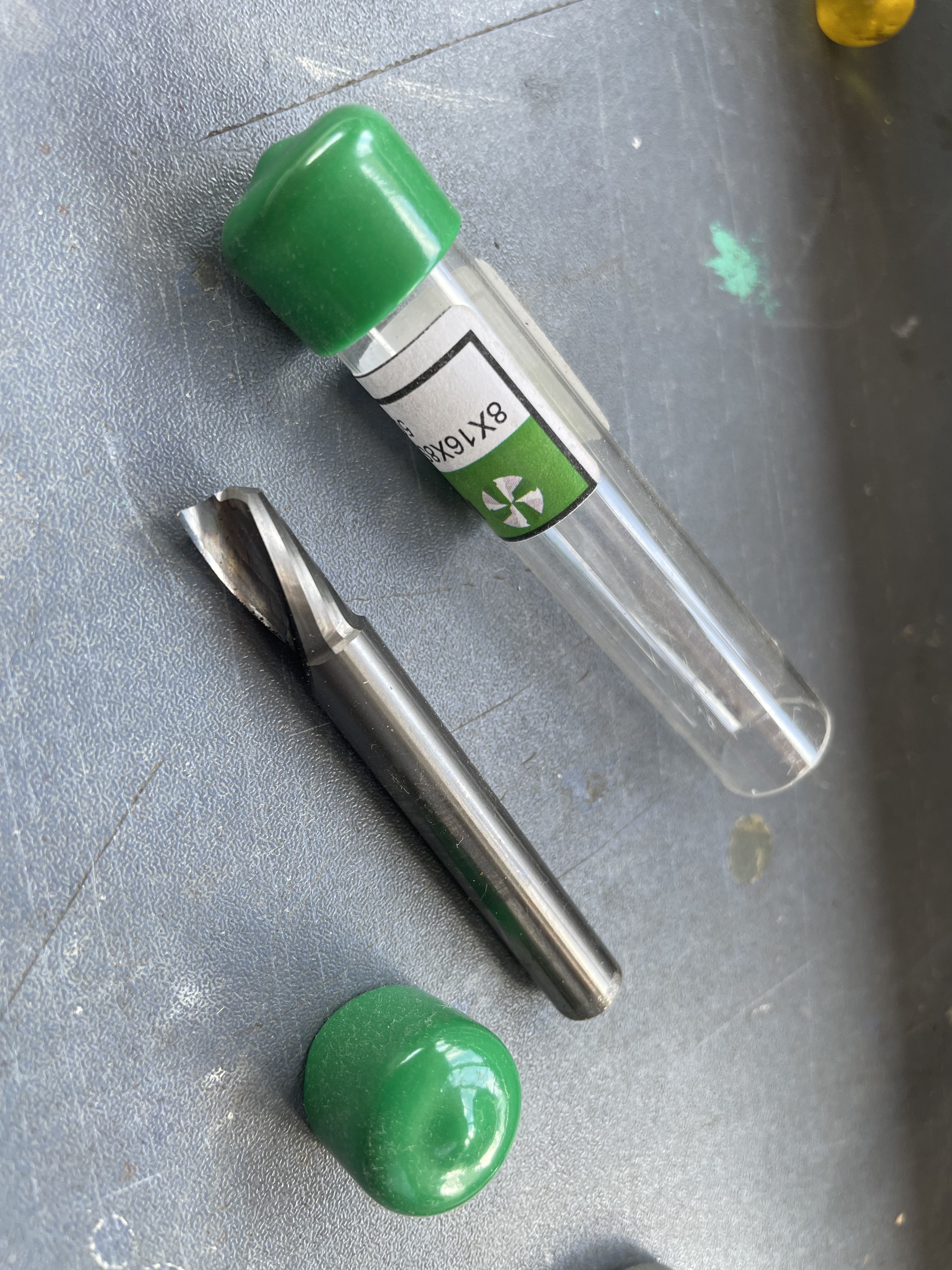 8mm 1 Flute End Mill
