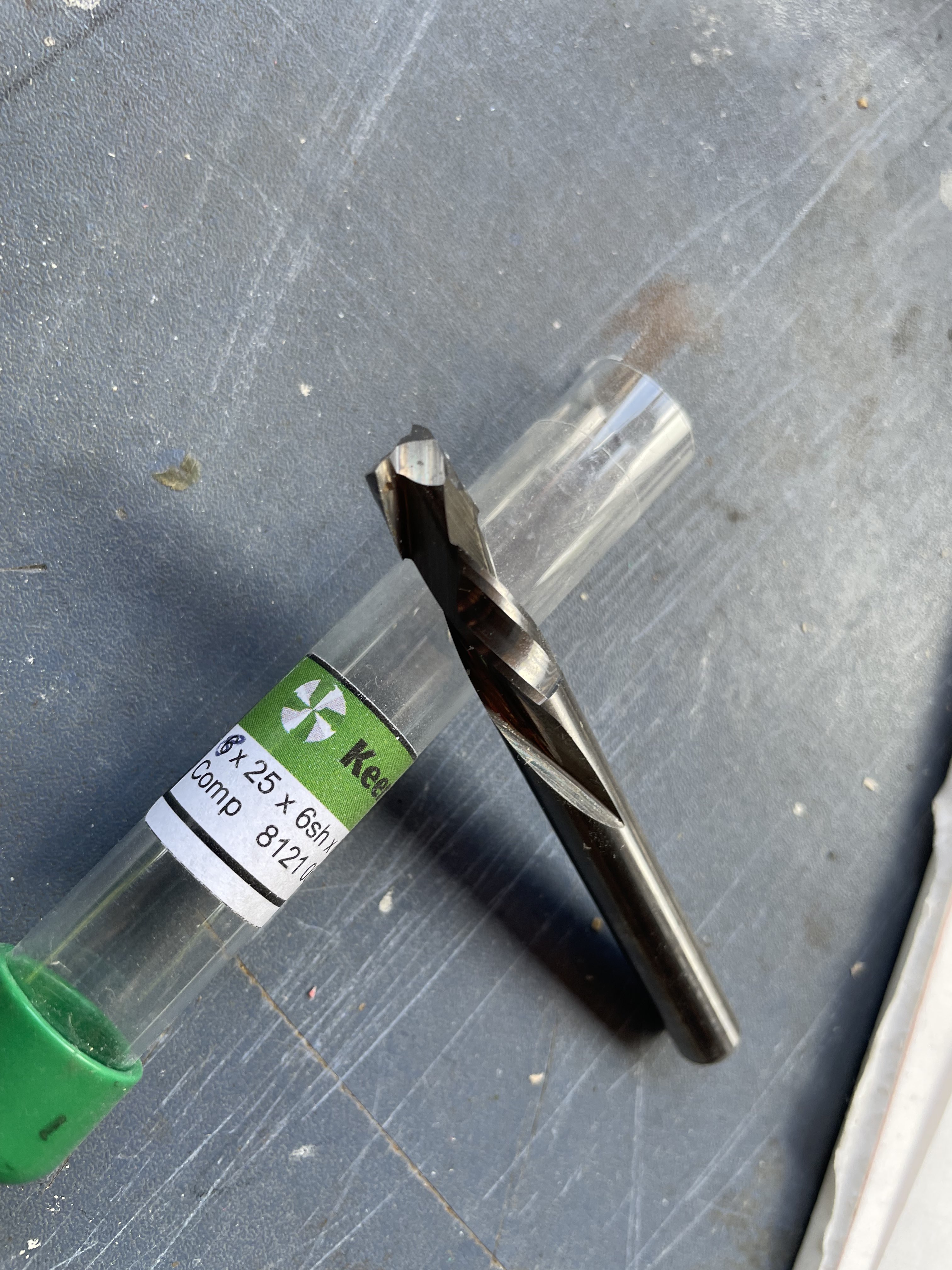 8mm 2 Flute Compression End Mill