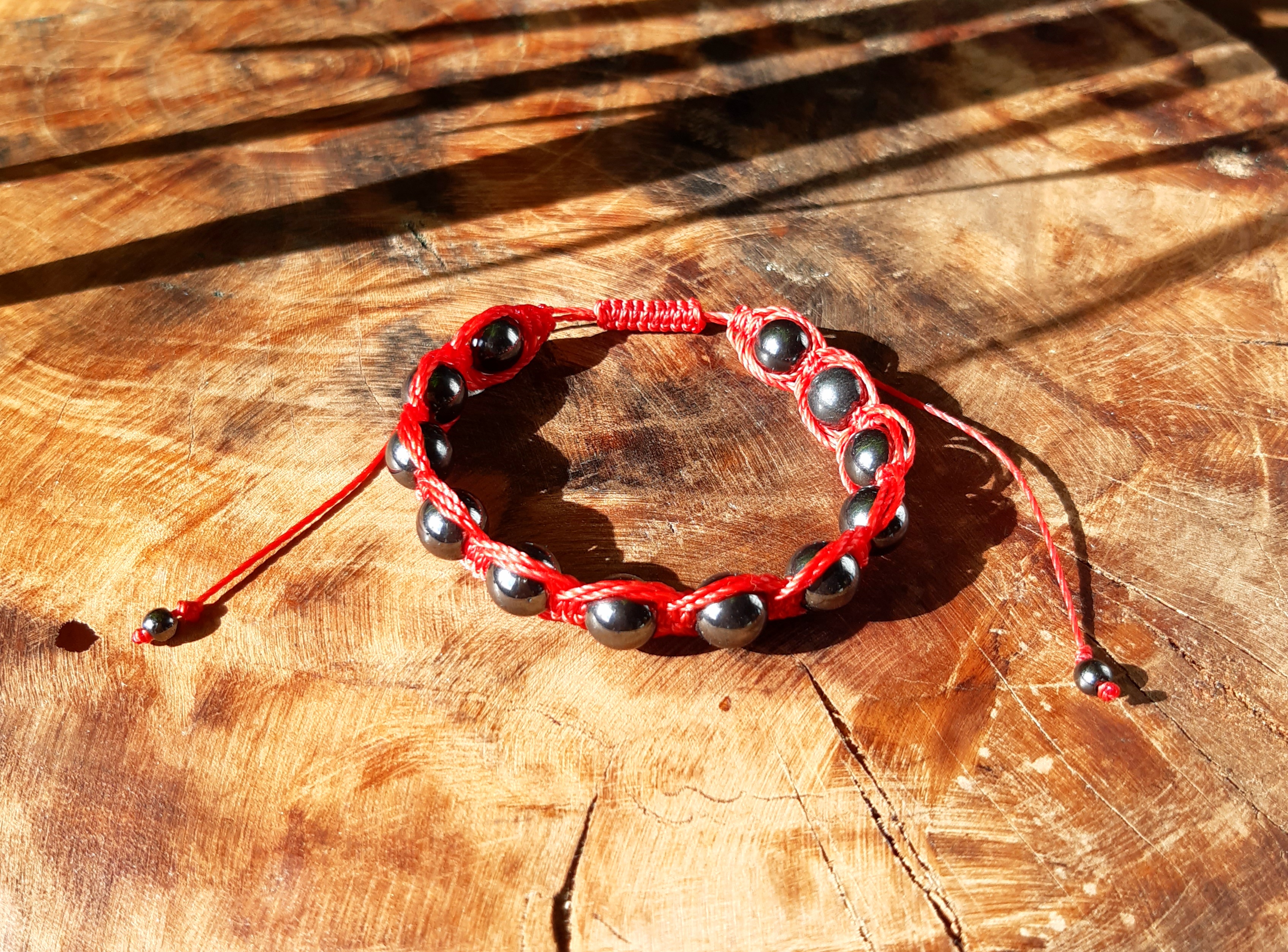 Bracelet énergétique en macramé