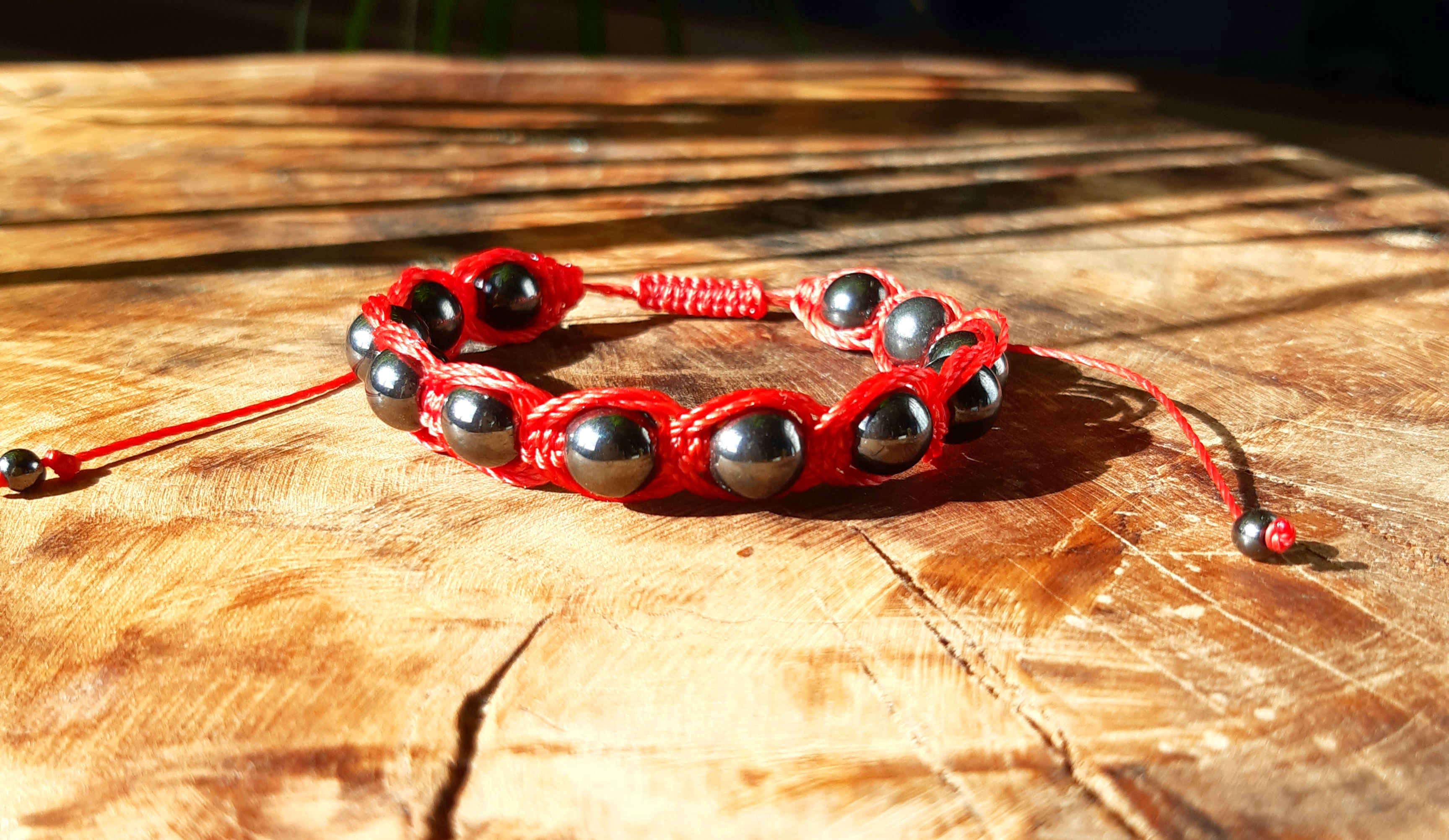 Bracelet énergétique en macramé