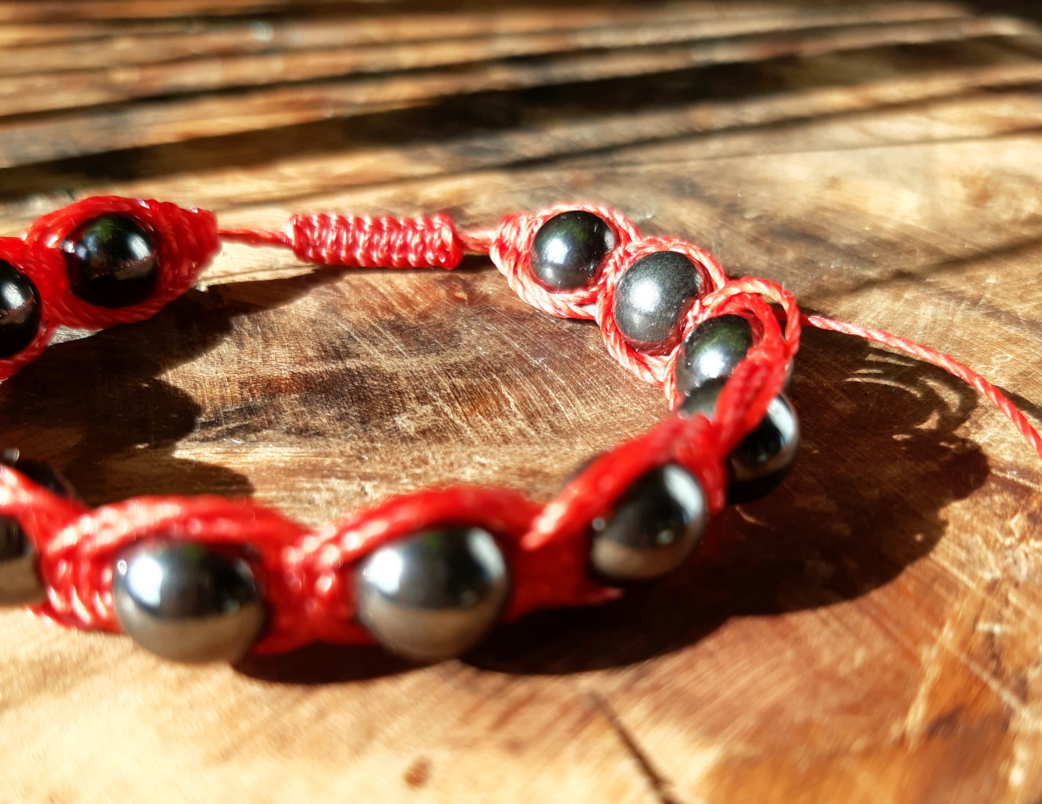 Bracelet énergétique en macramé