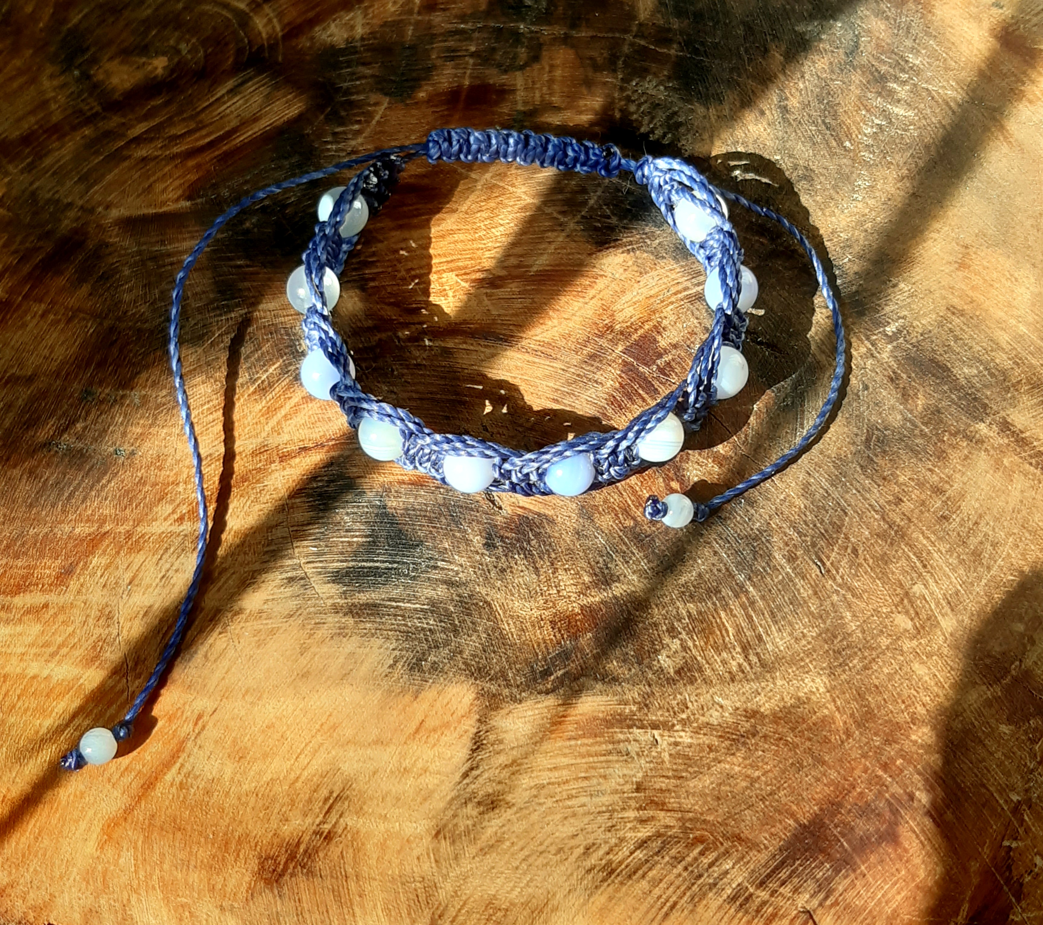 Bracelet énergétique en macramé