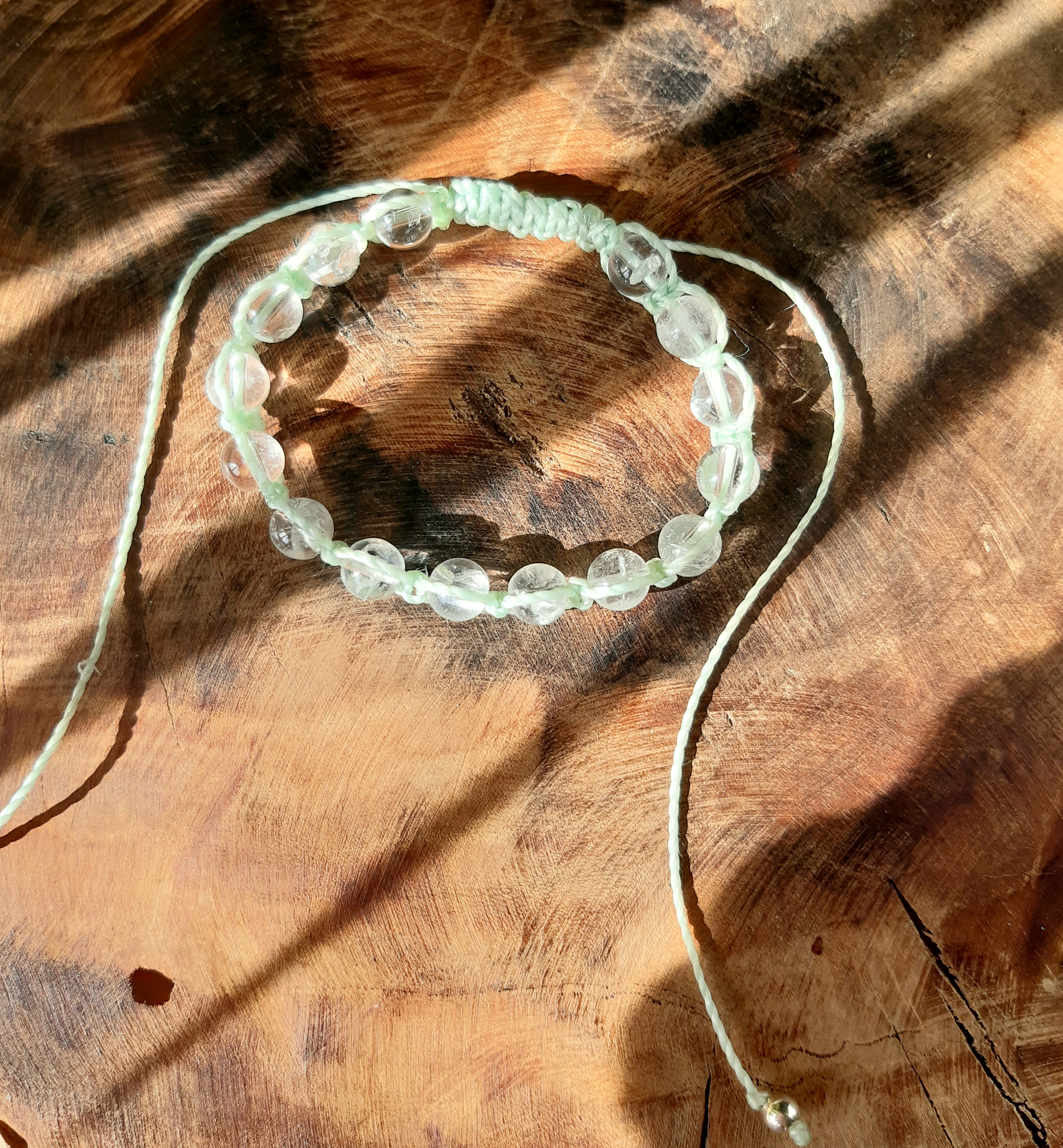 Bracelet énergétique en macramé