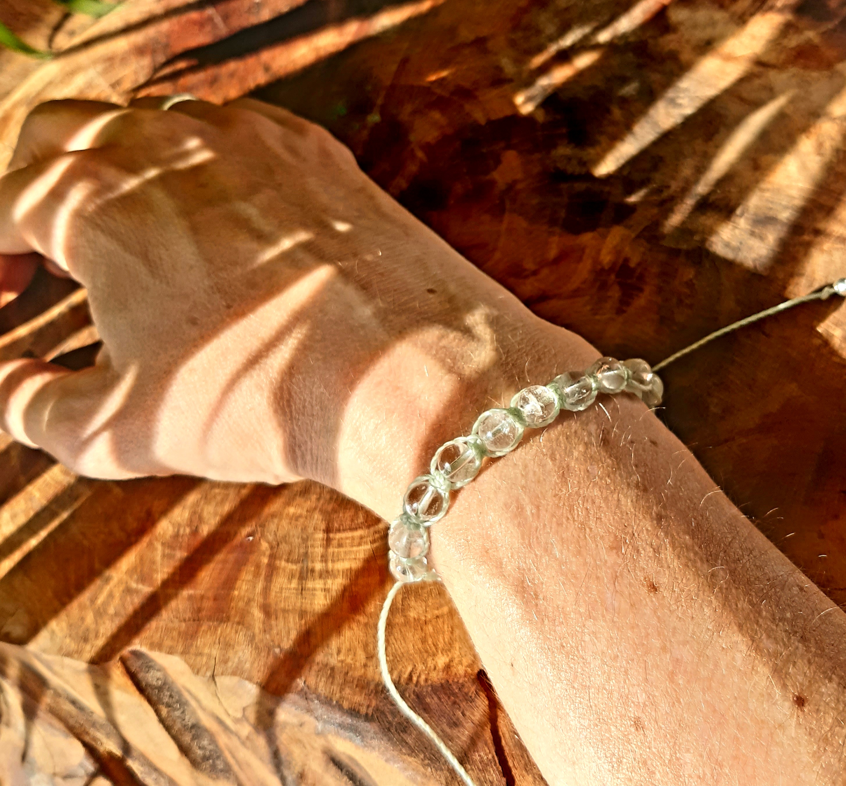 Bracelet énergétique en macramé