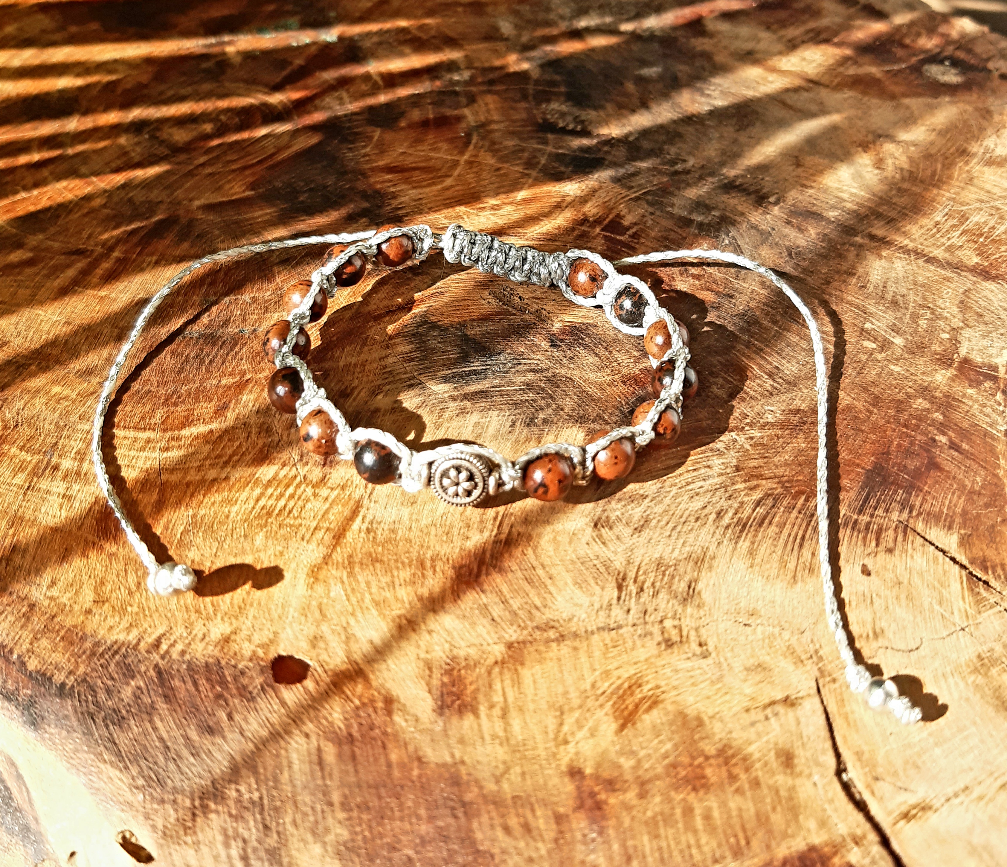 Bracelet énergétique en macramé