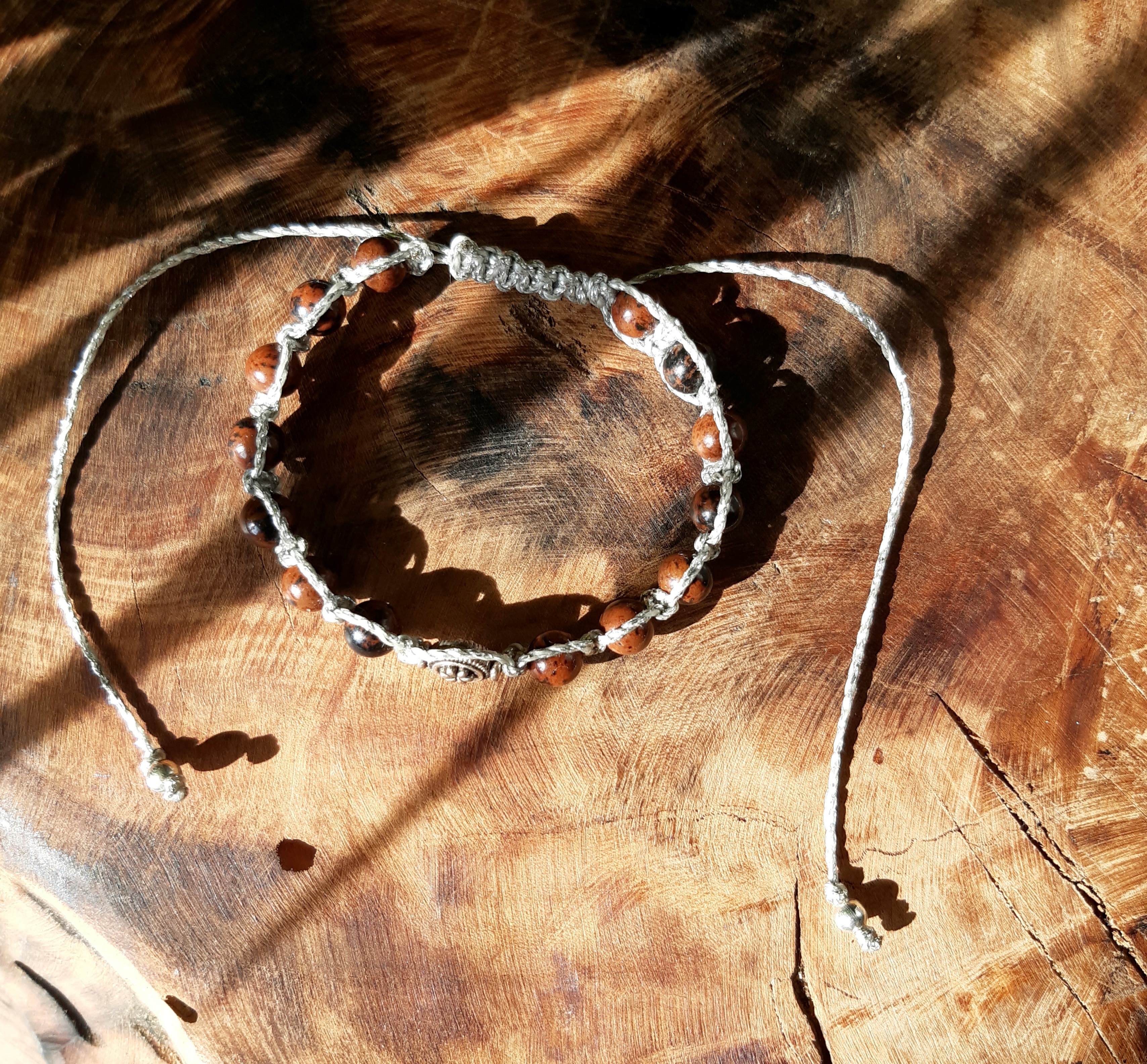 Bracelet énergétique en macramé