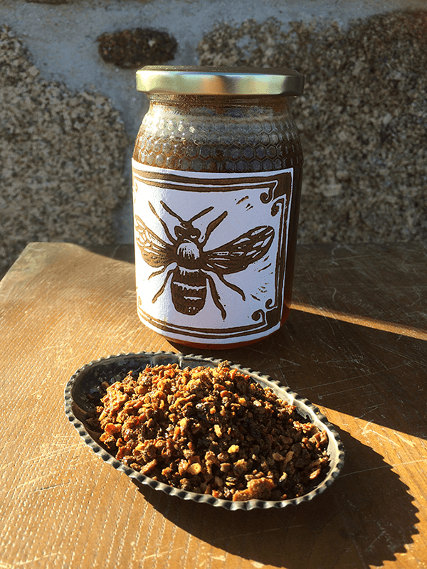 500g de mel multifloral com Própolis