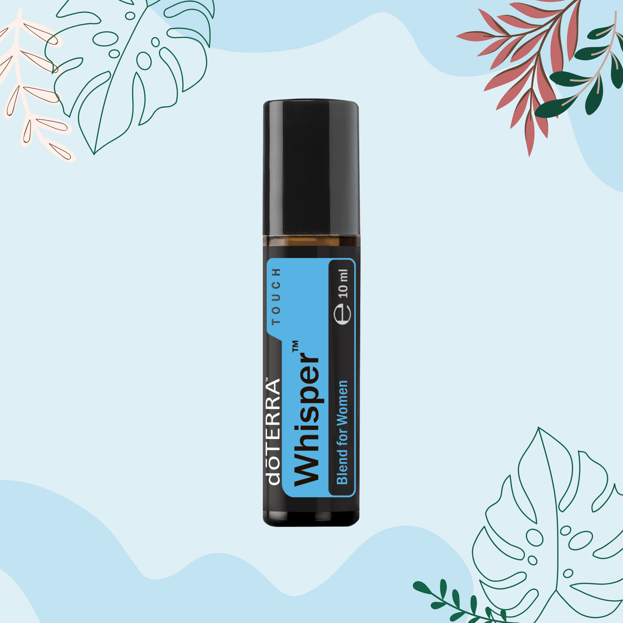 Whisper™ Touch Mišinys moterims (10ml) su rutuliniu aplikatoriumi