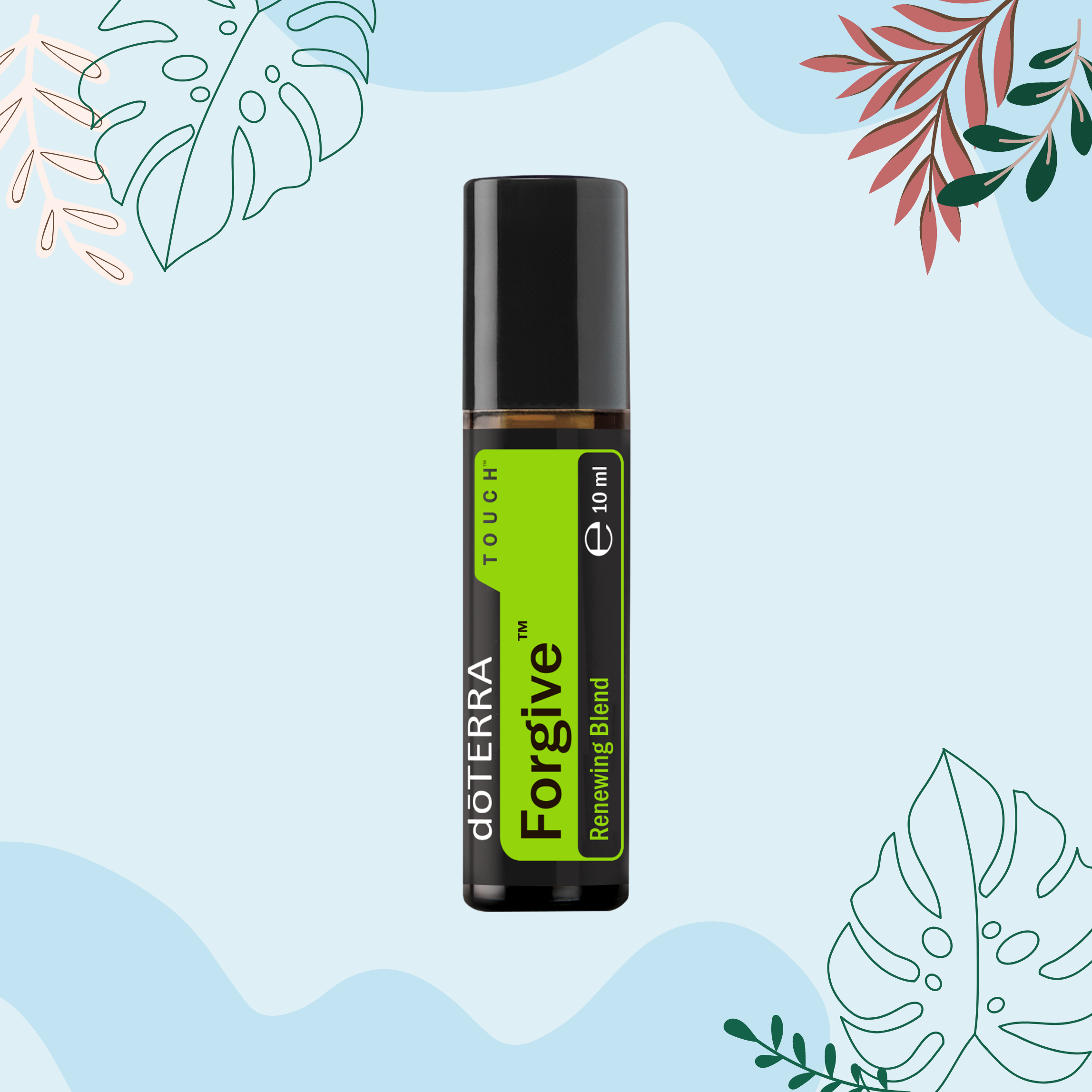 dōTERRA Forgive™ Touch (10ml) su rutuliniu aplikatoriumi