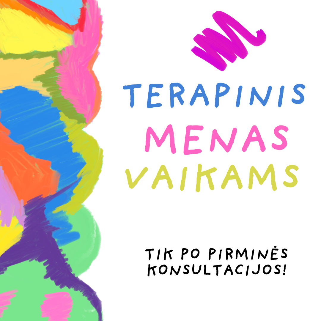 TERAPINIS MENAS VAIKAMS