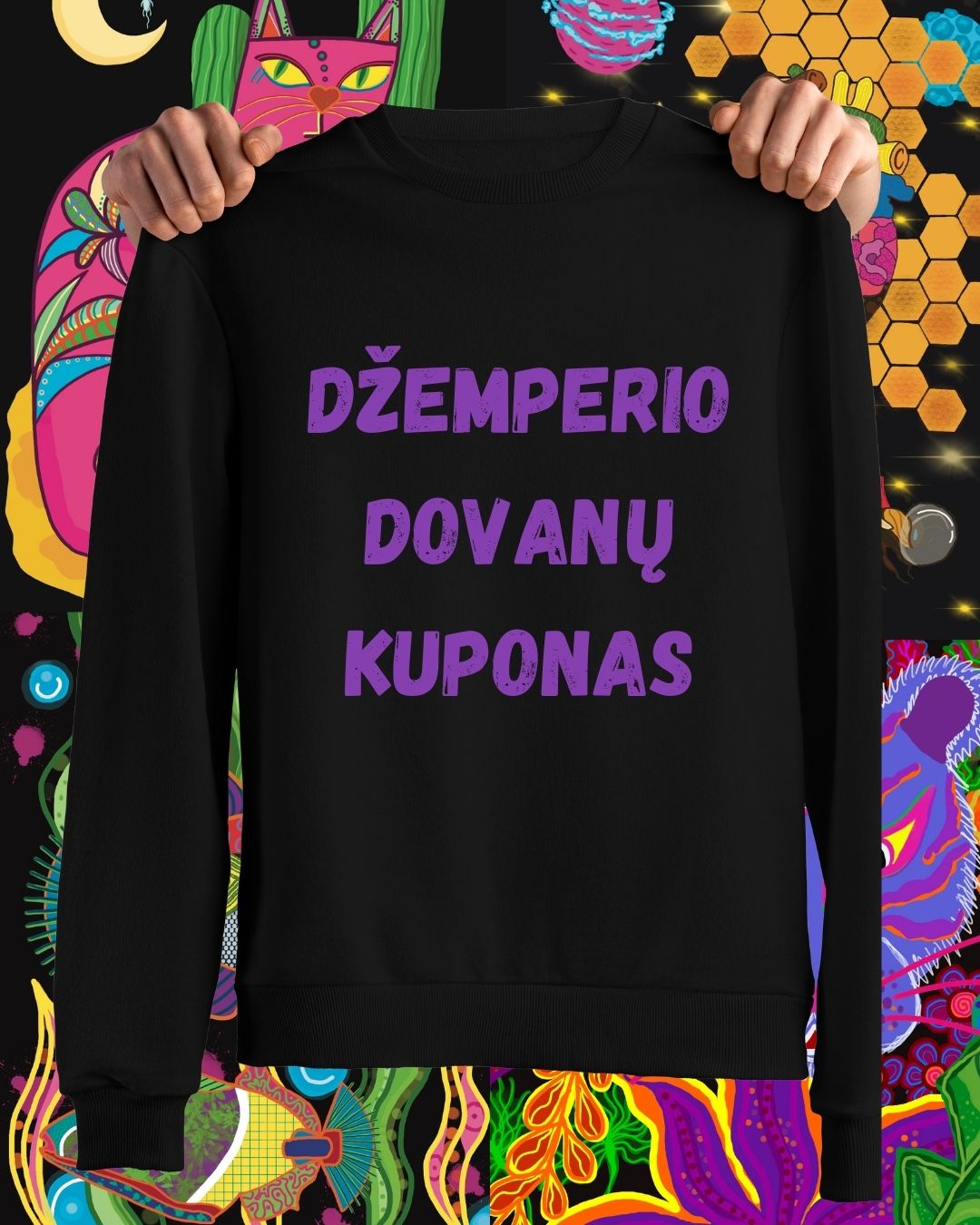 Džemperio dovanų kuponas