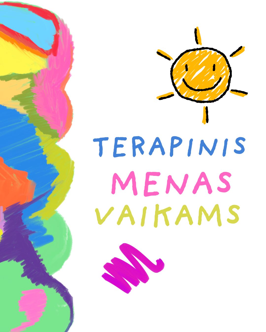 Terapinis menas vaikams