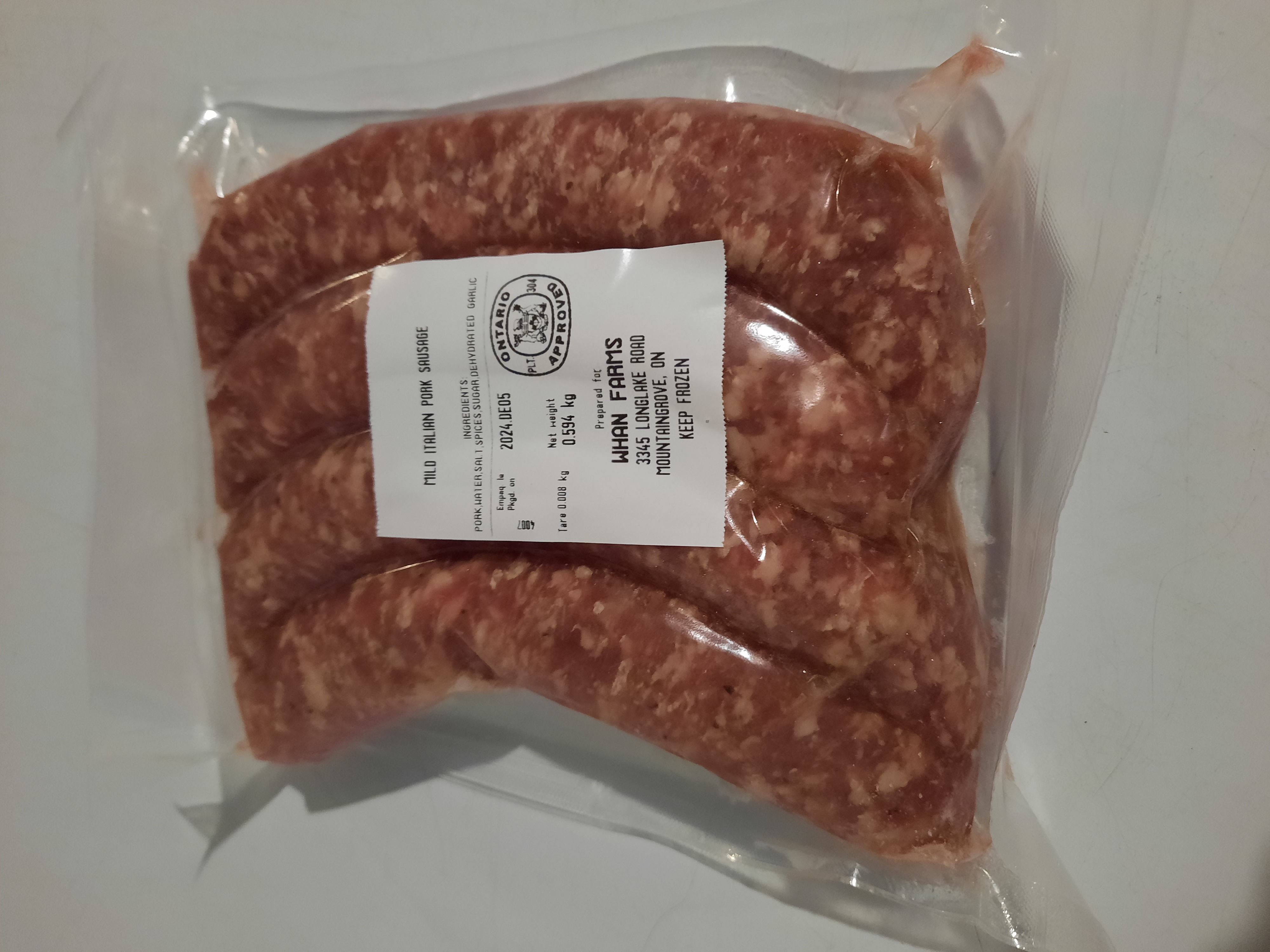 Pork Dinner Sausage