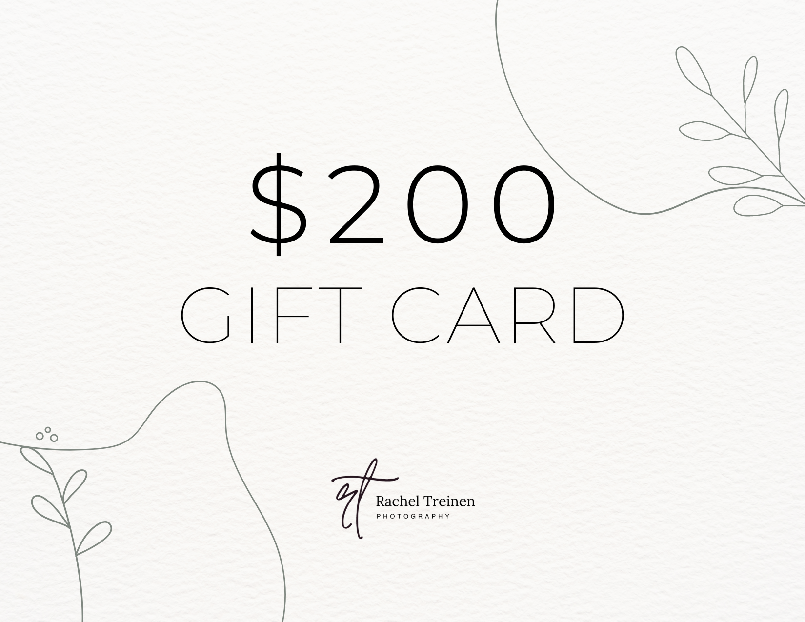 $200 gift card