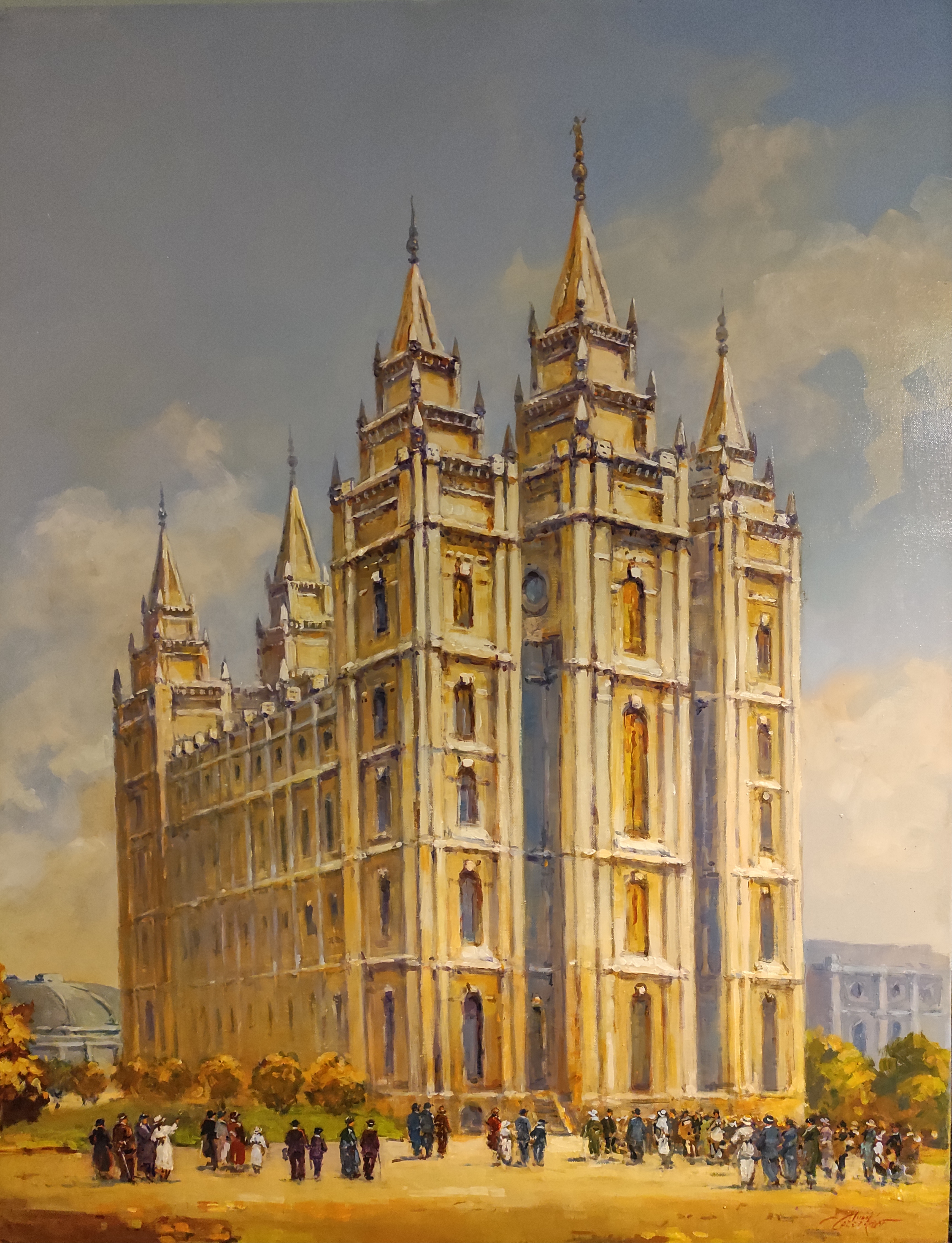 I Love to see the temple