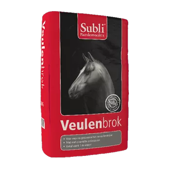SUBLI VEULENBROK - Pašaras kumeliukams 20kg