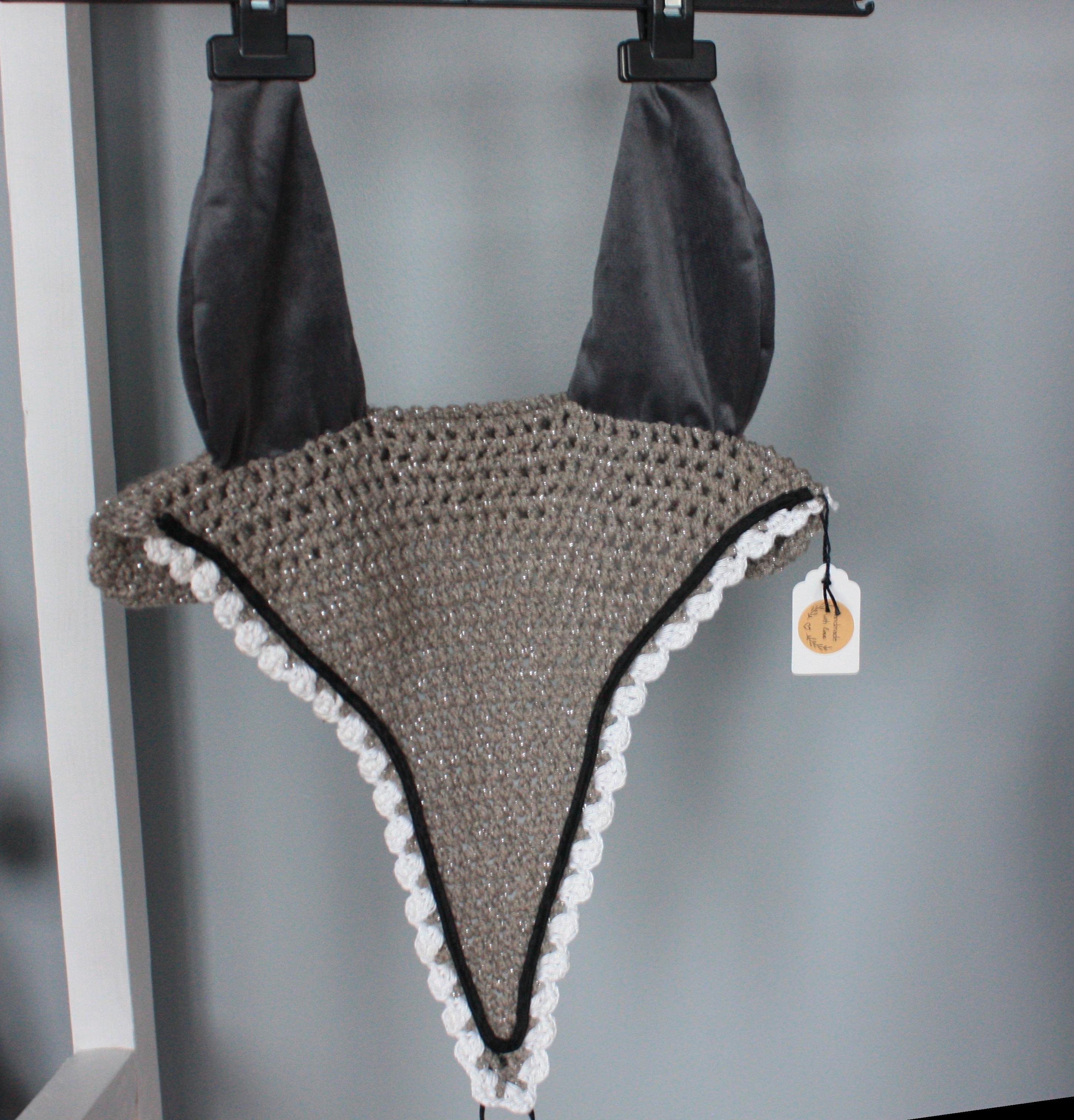 Ilgas pilkas ausinukas 