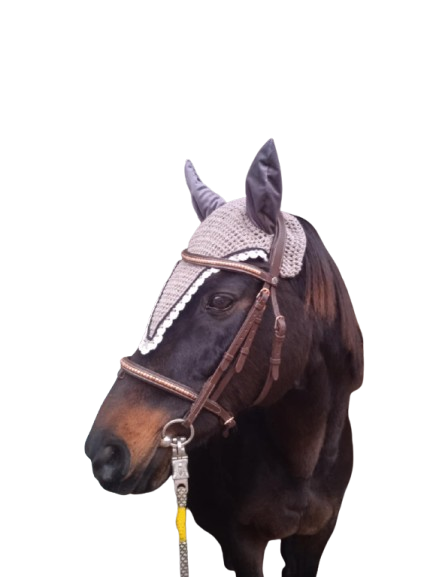 Ilgas pilkas ausinukas 