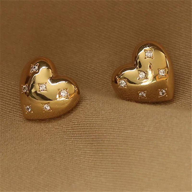 Puffy Heart Earrings