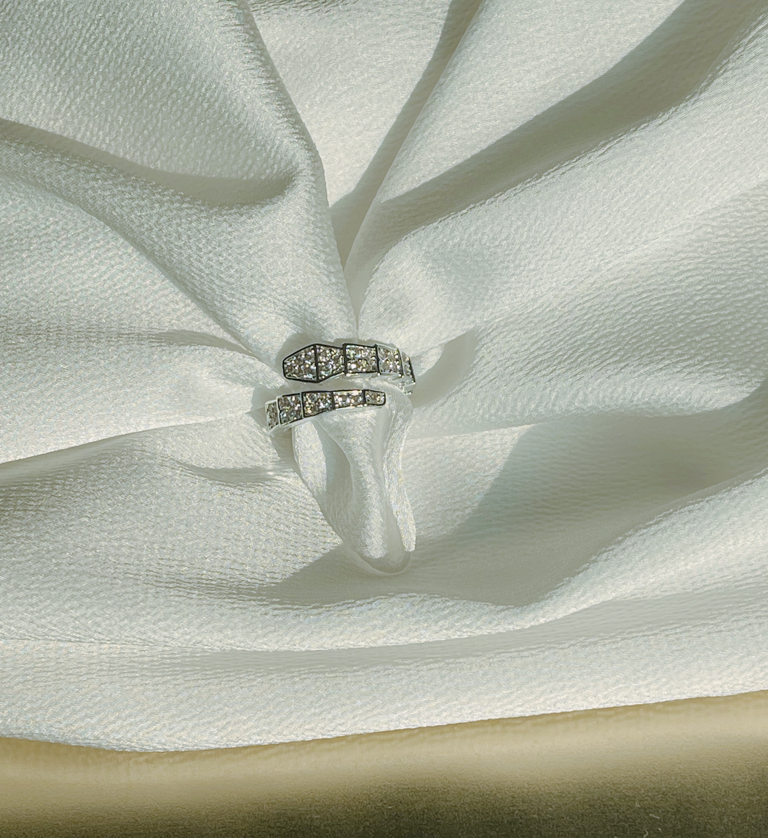 Mason Silver Snake Ring