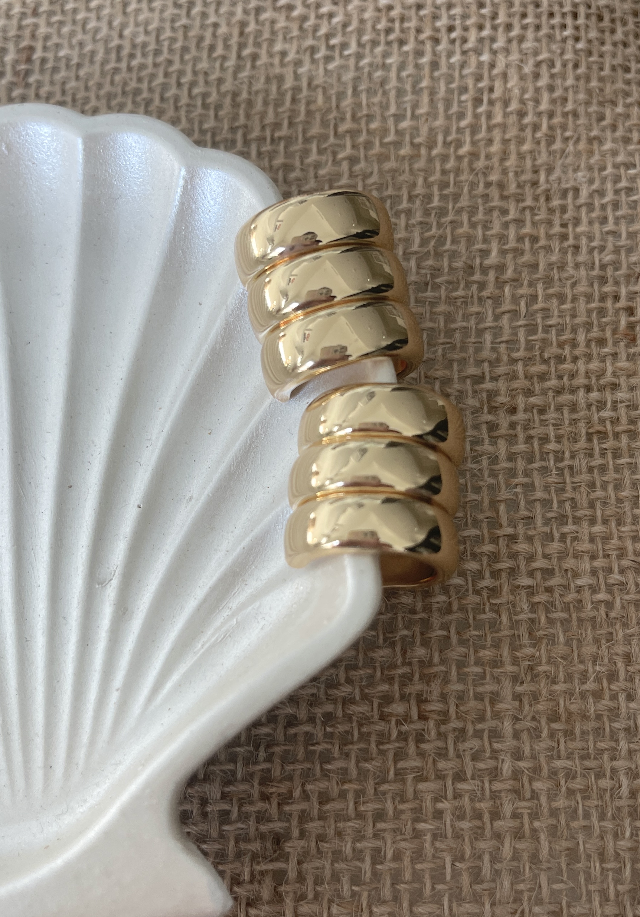 Triple Hoop Earrings