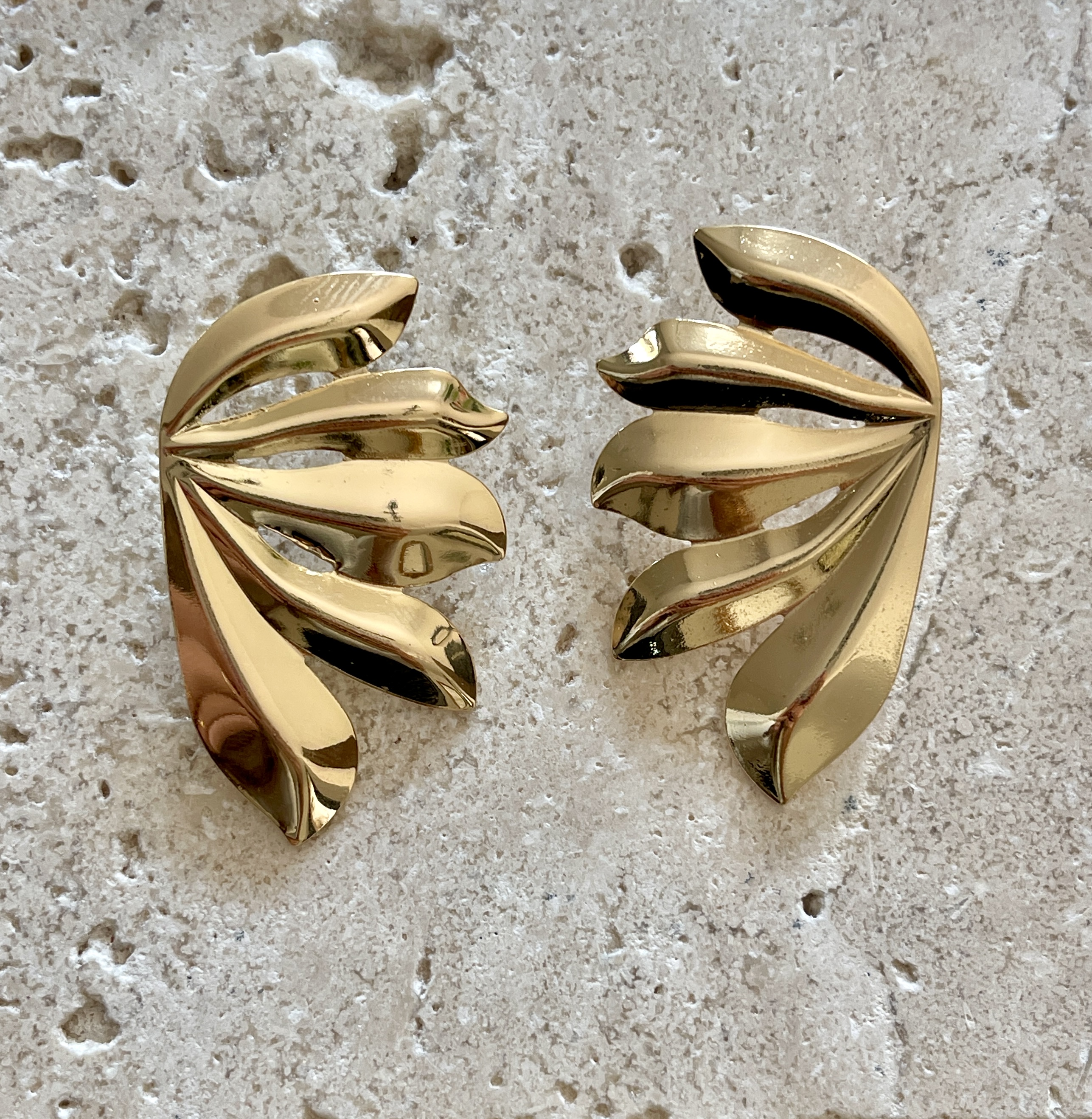 Leaf Stud Earrings