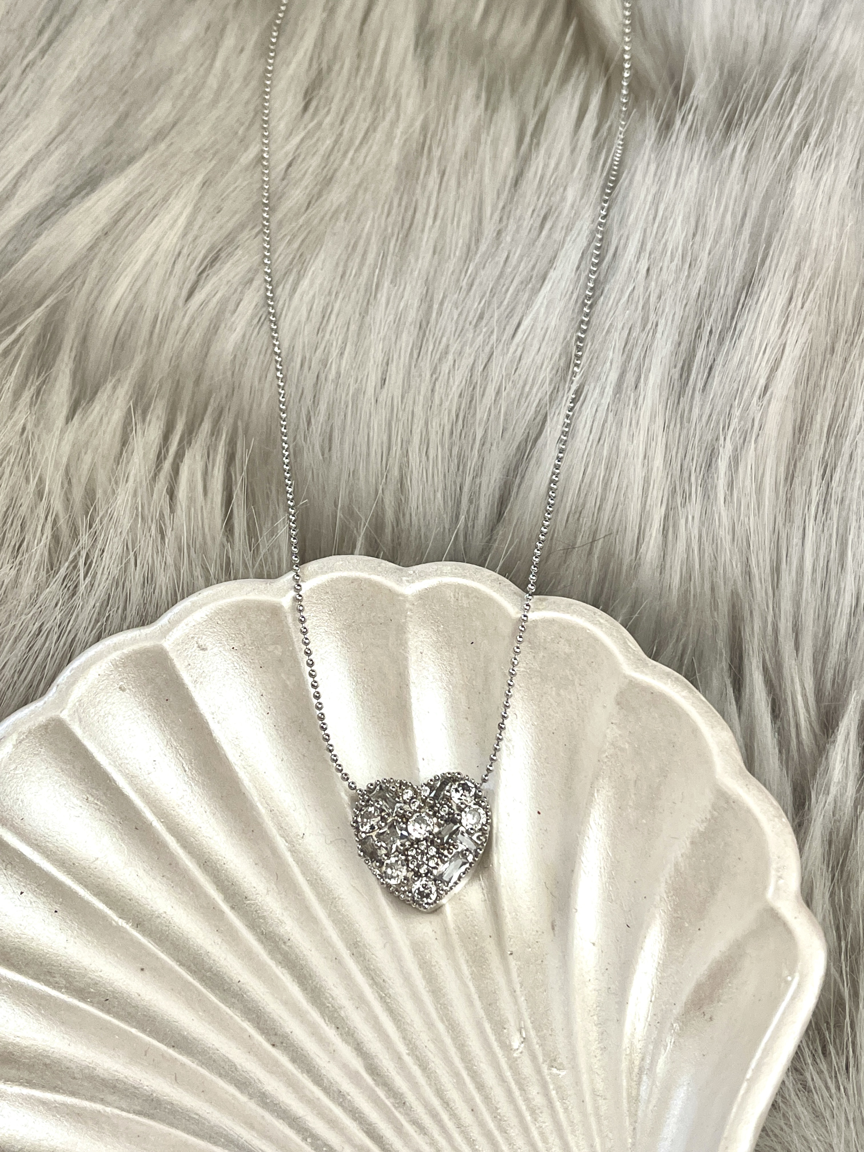 Crystal Heart Necklace