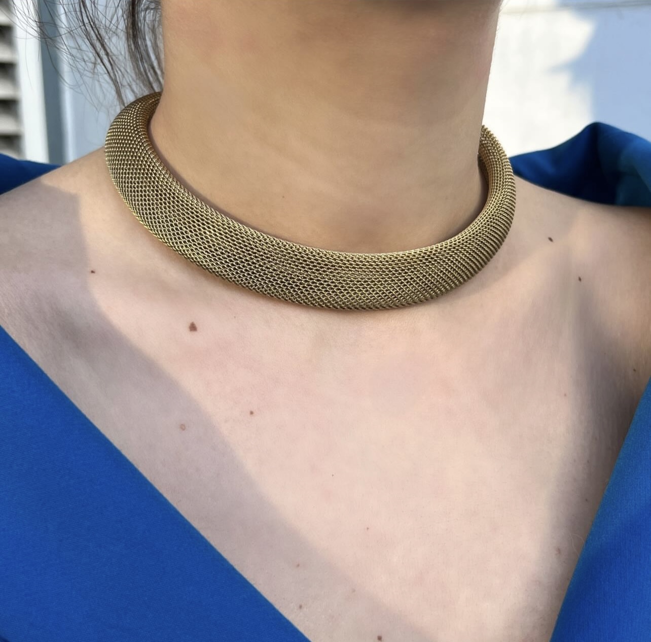 Aime African 18k Gold Filled Choker