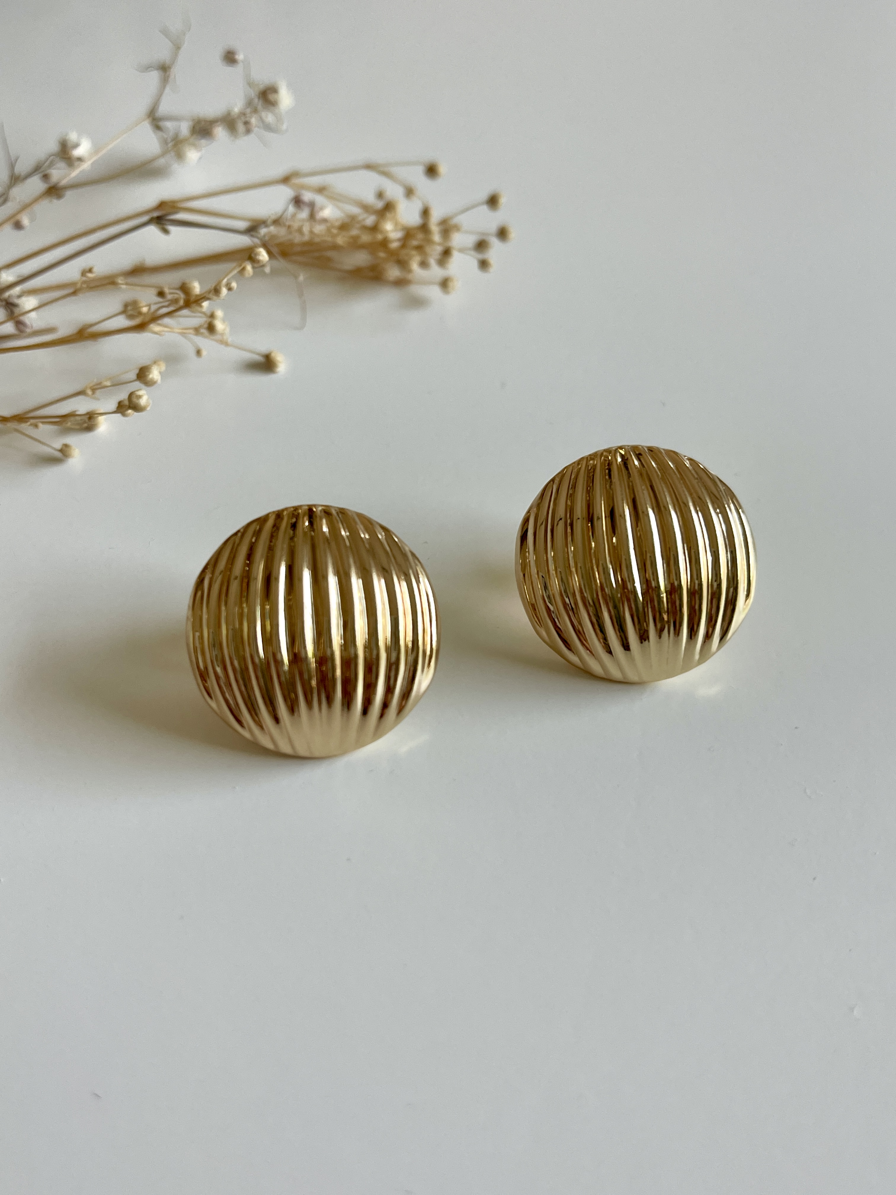 Tubogas Ball Earrings