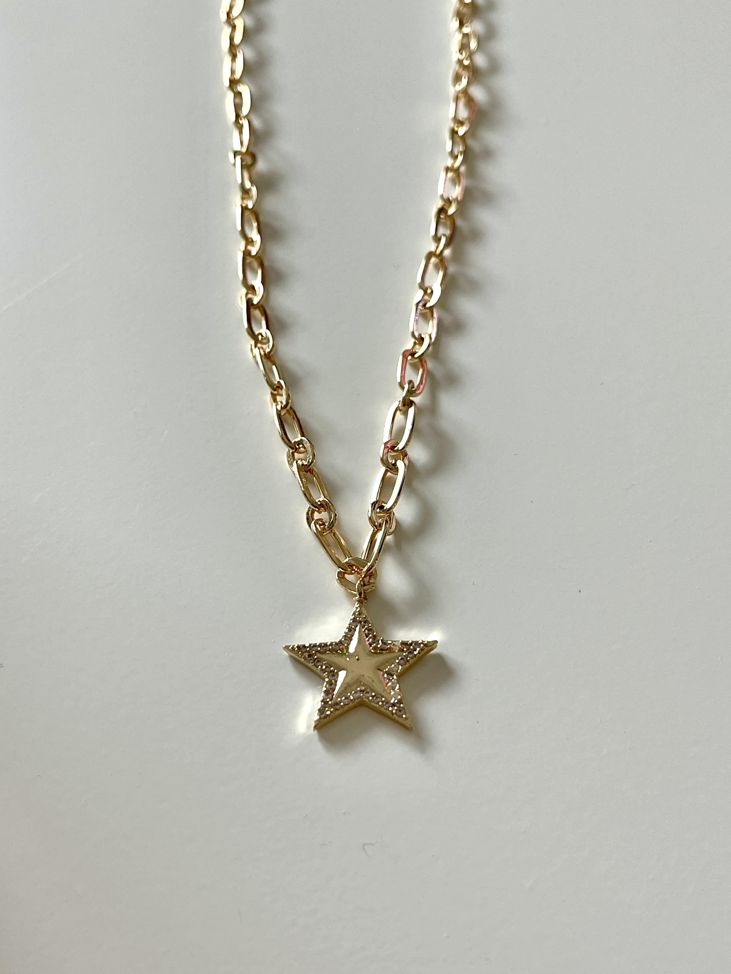 Golden Star Necklace