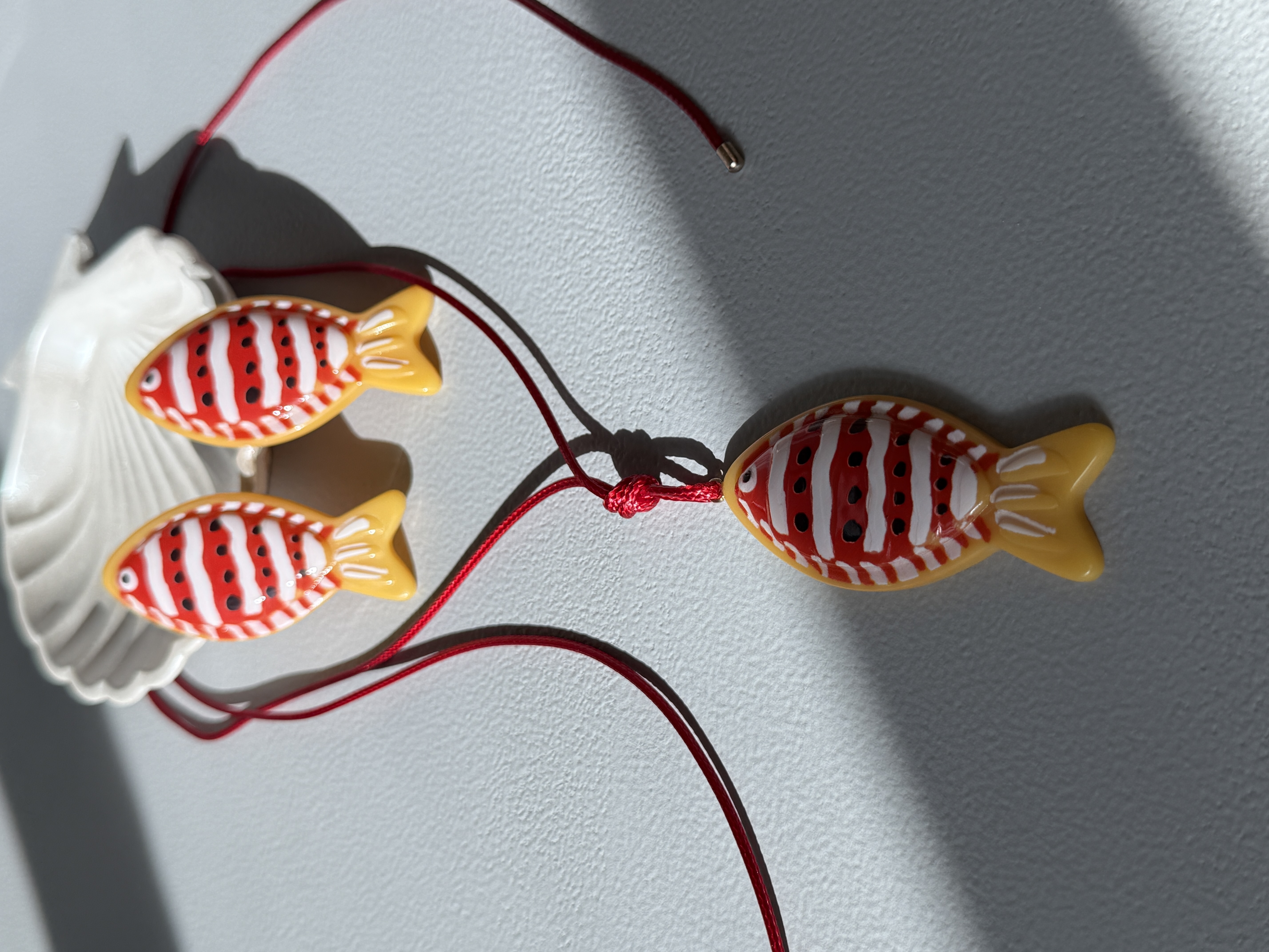 Fish Necklace&Earrings Set