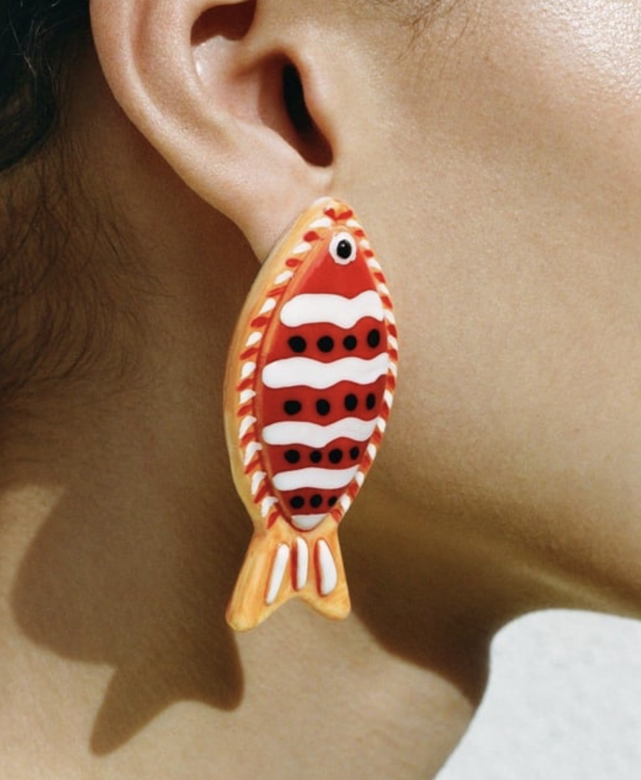 Fish Necklace&Earrings Set