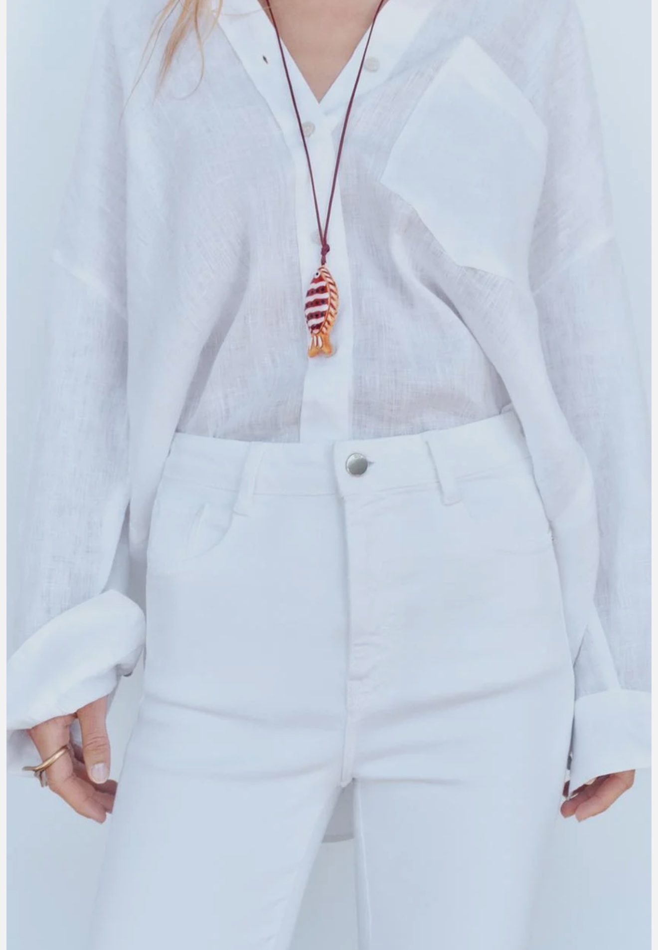 Fish Necklace&Earrings Set