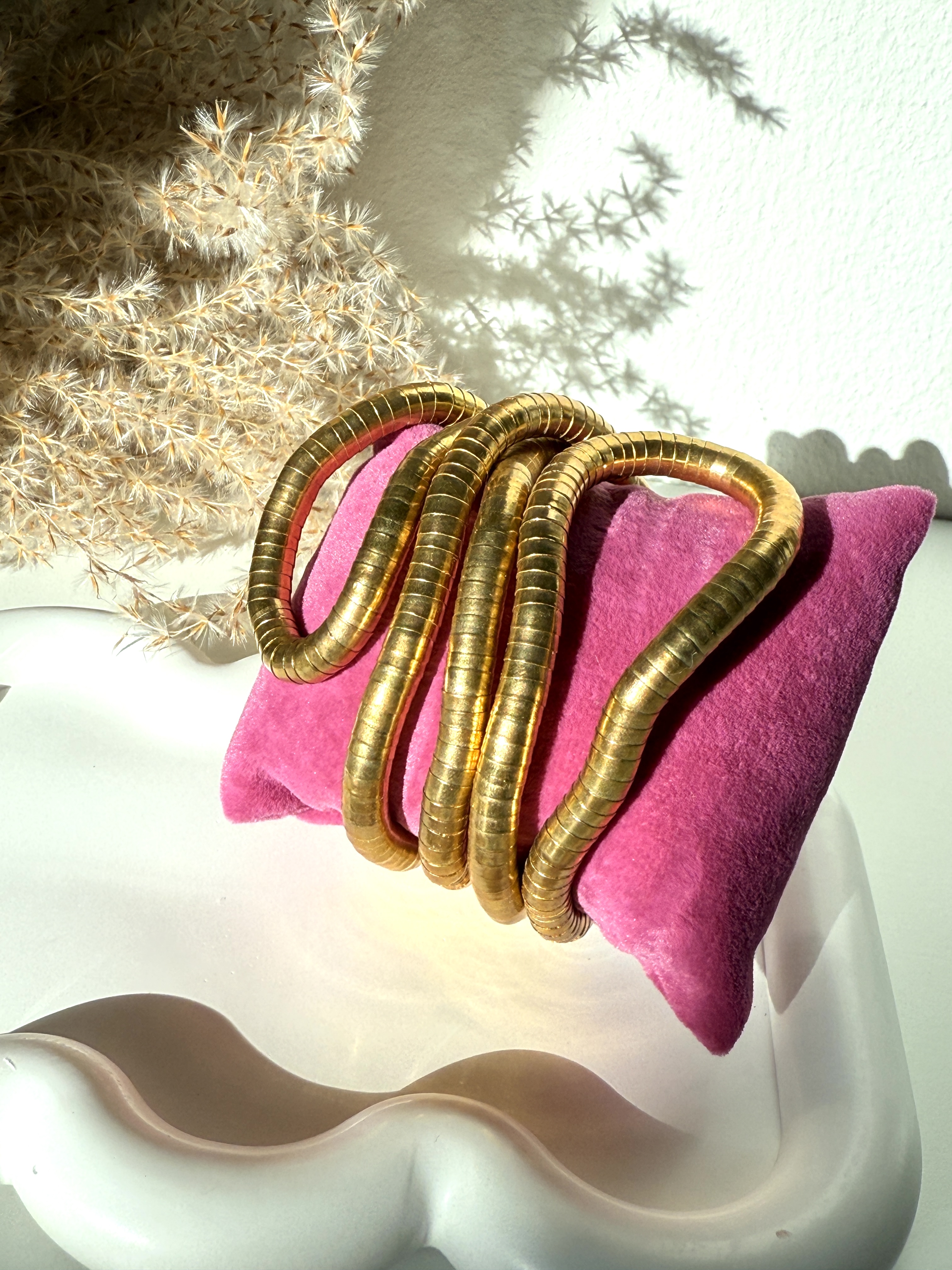 Hope Snake Necklace & Wrap Bracelet