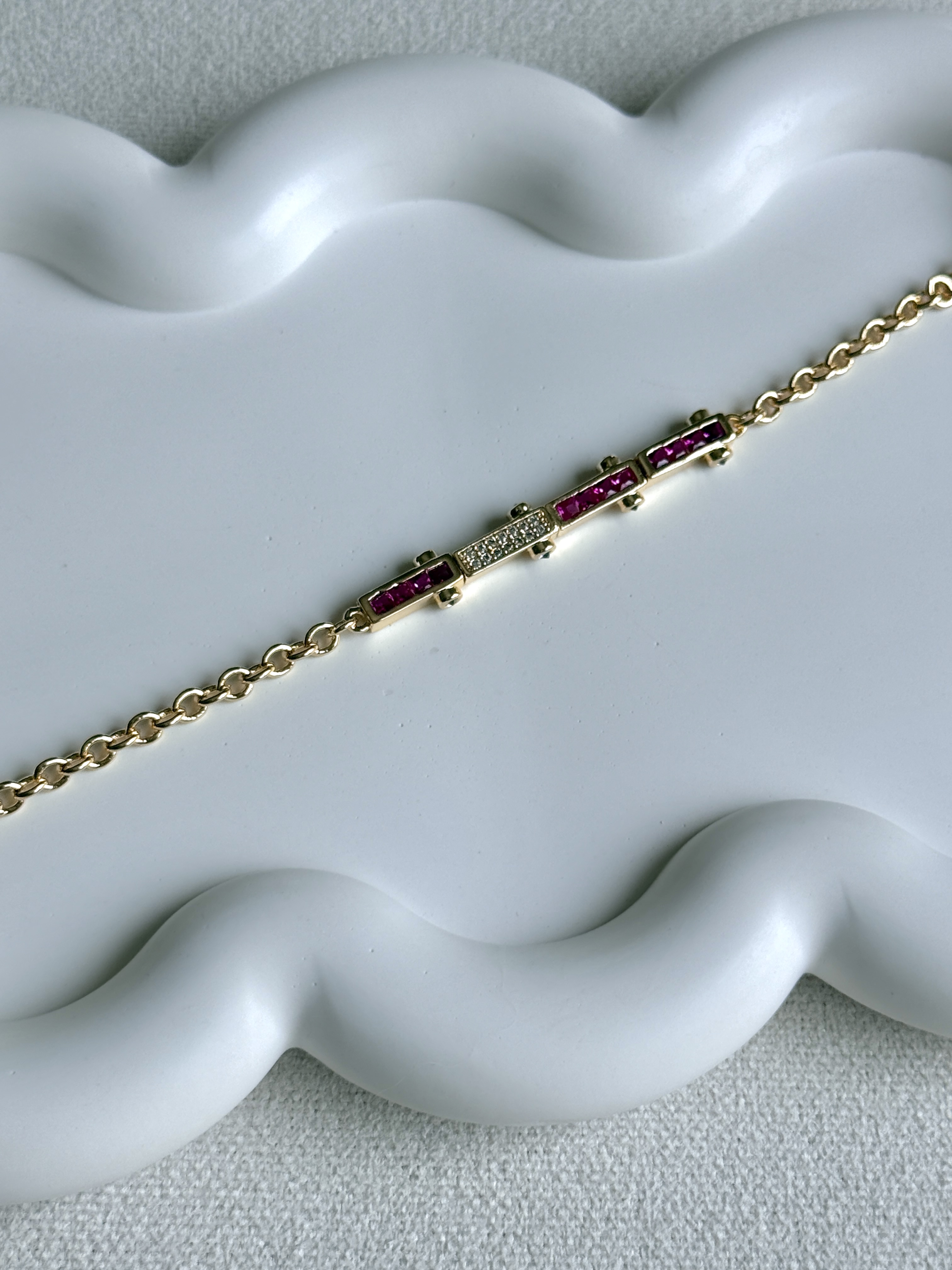 Blended Ruby Bracelet