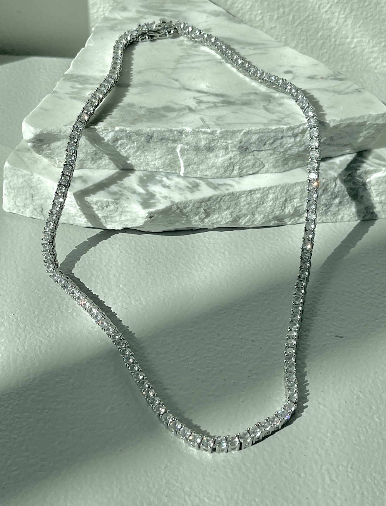 Mai Non-Twisting Tennis Necklace