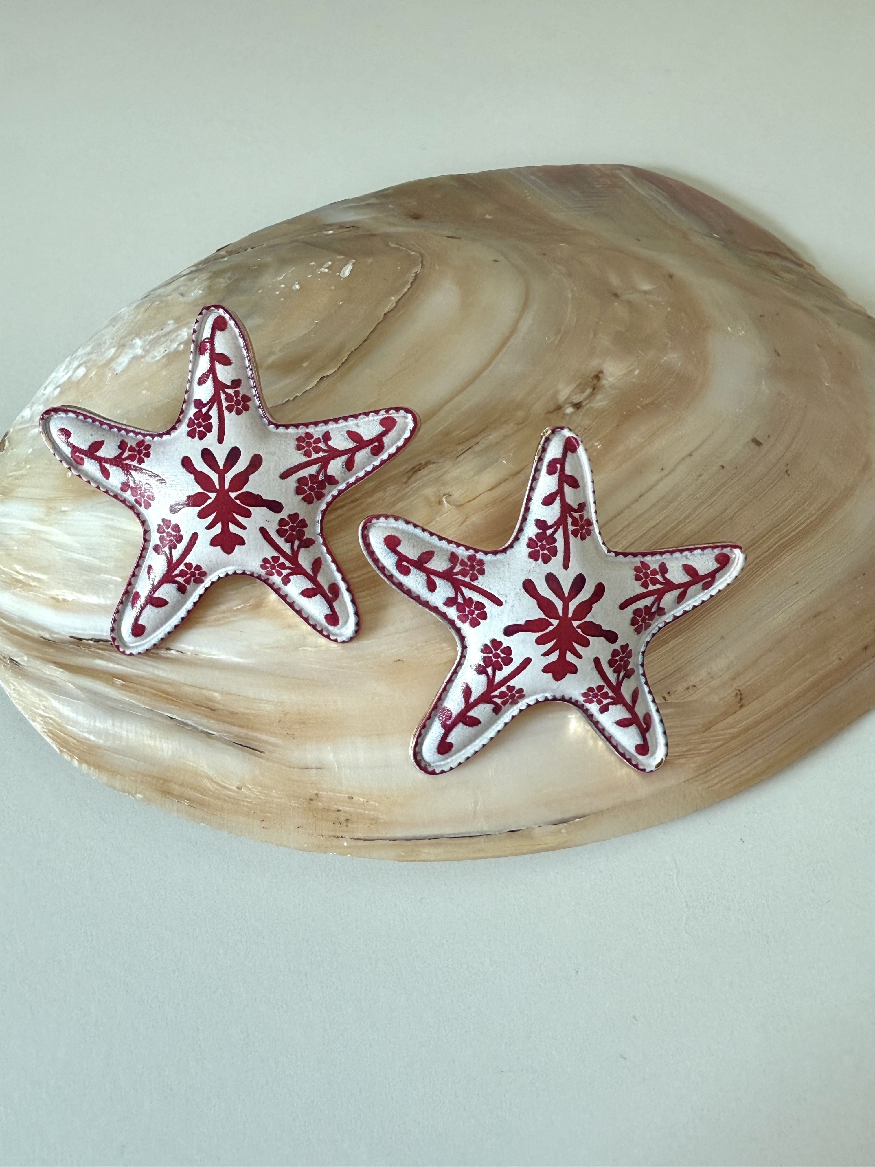 Eva Starfish Earrings