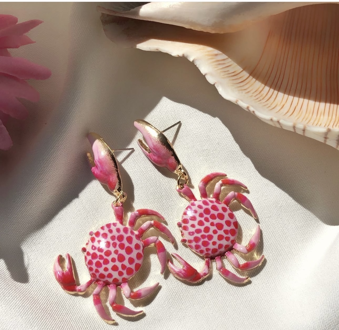 Nicola Crab Earrings