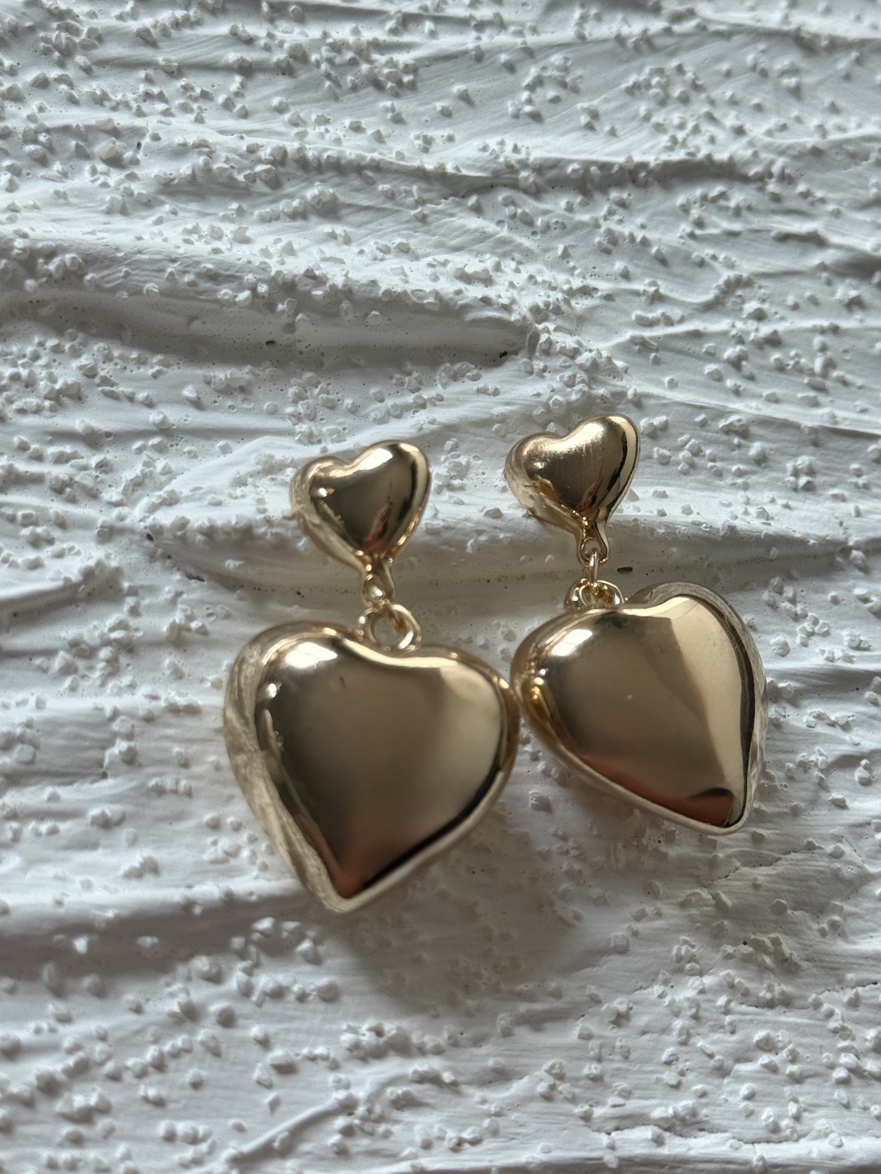 Bubble Heart Earrings