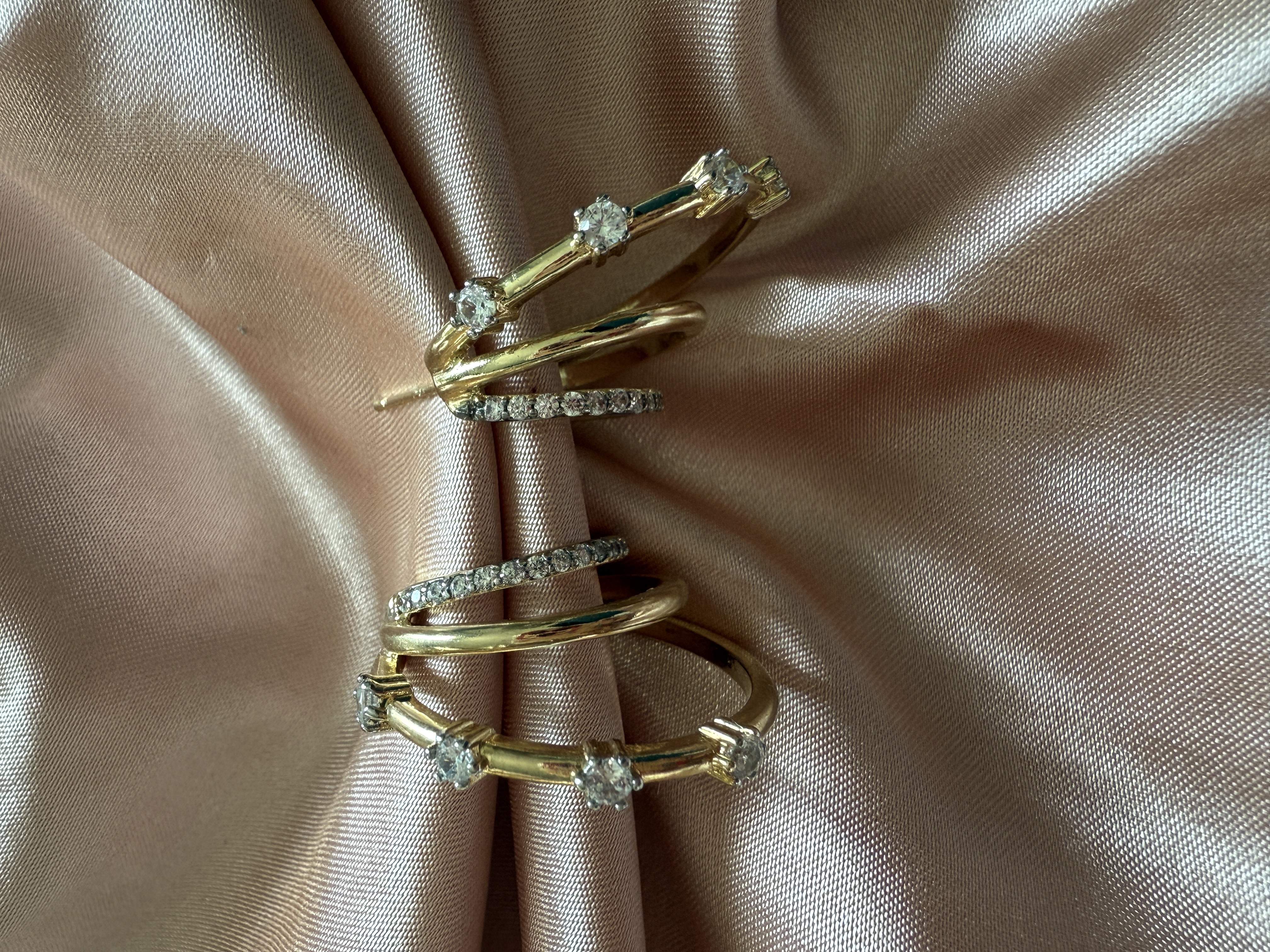 Leni 3 Piece Hoop Earrings